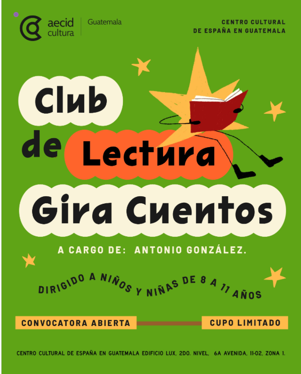 Club de Lectura Giracuentos del CCE Guatemala