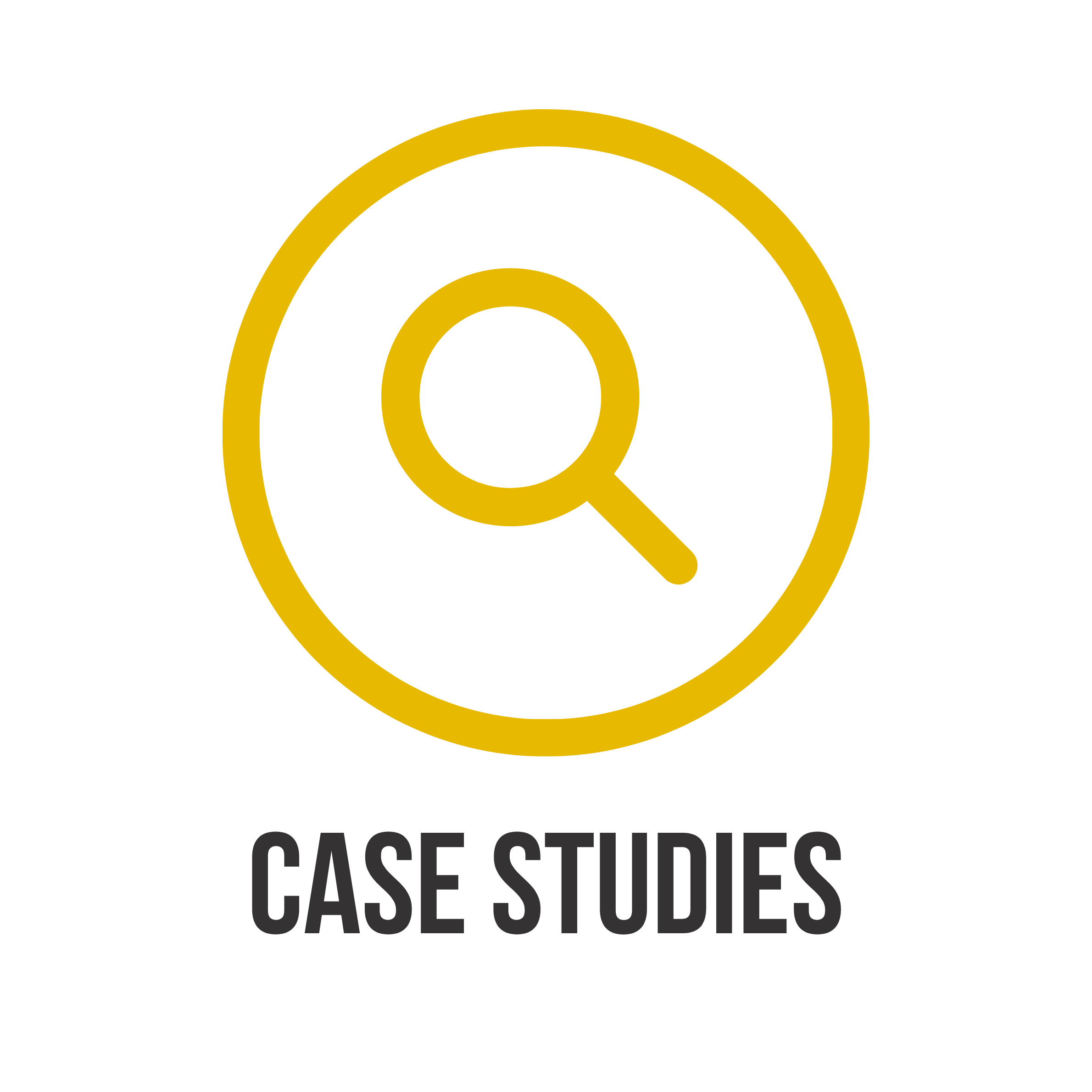 Yellow magnifying glass graphic.