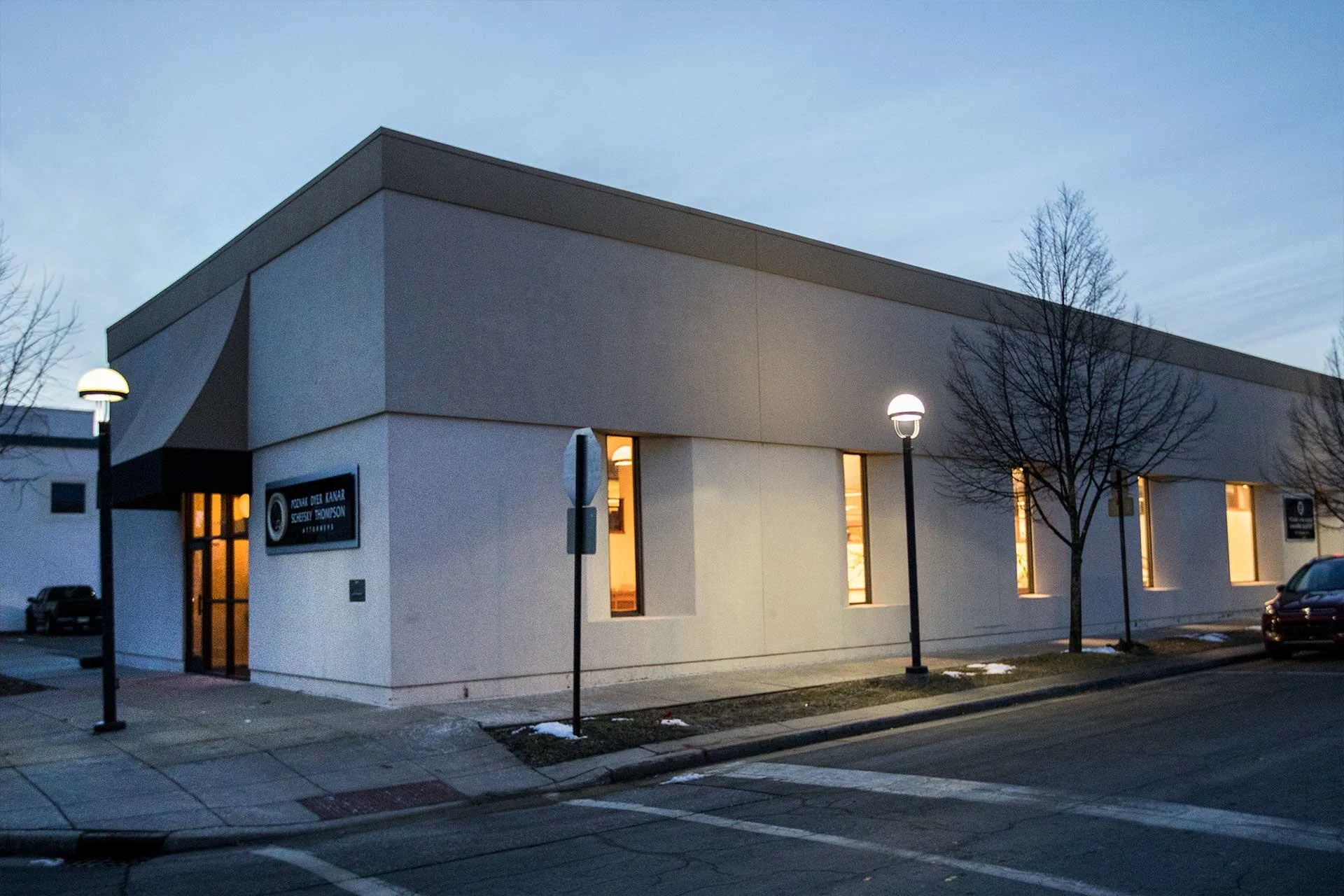 PDKST Law Firm office building in Midland, Michigan, serving businesses, families, and municipalities with comprehensive legal services.