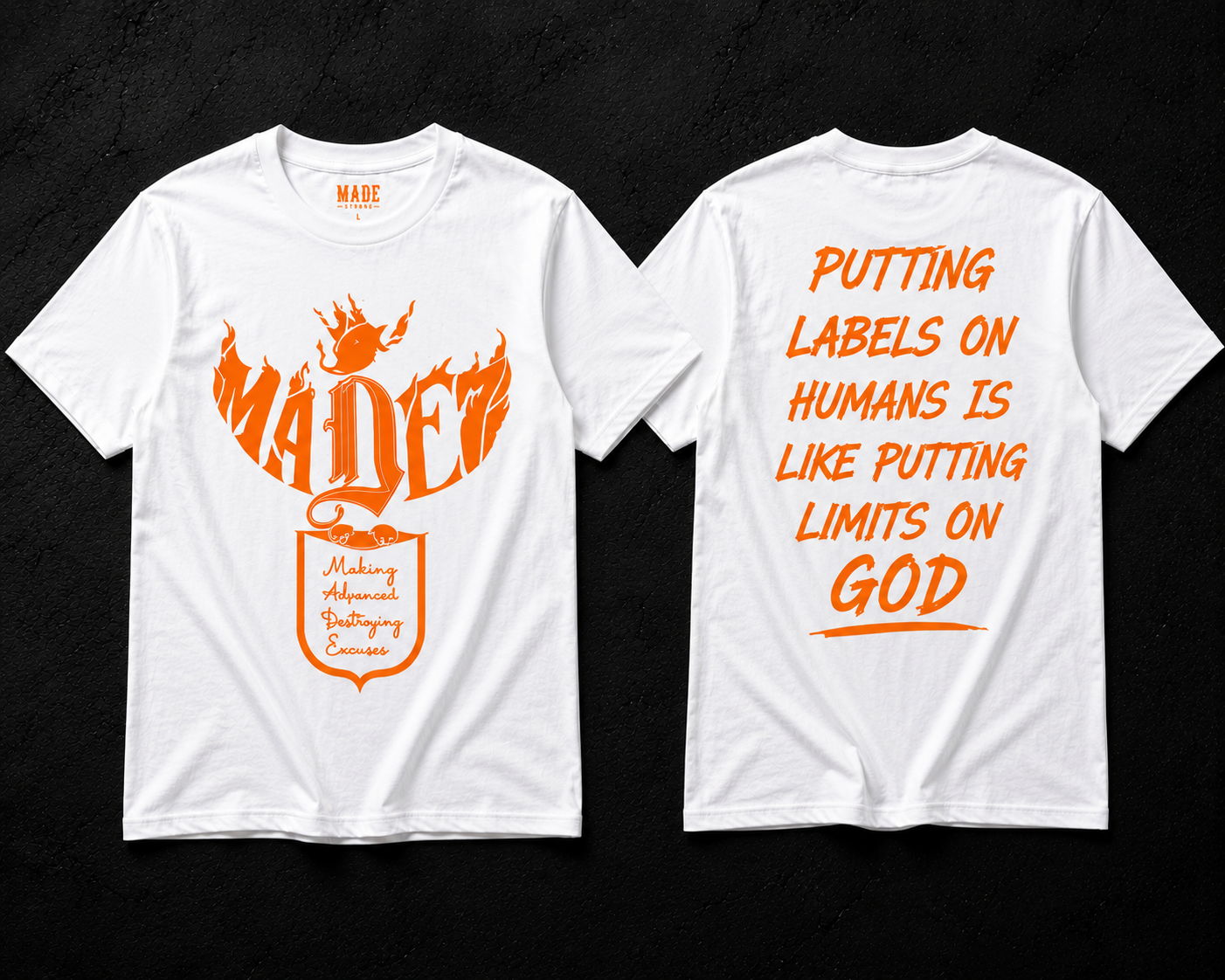 M.A.D.E. T Shirts