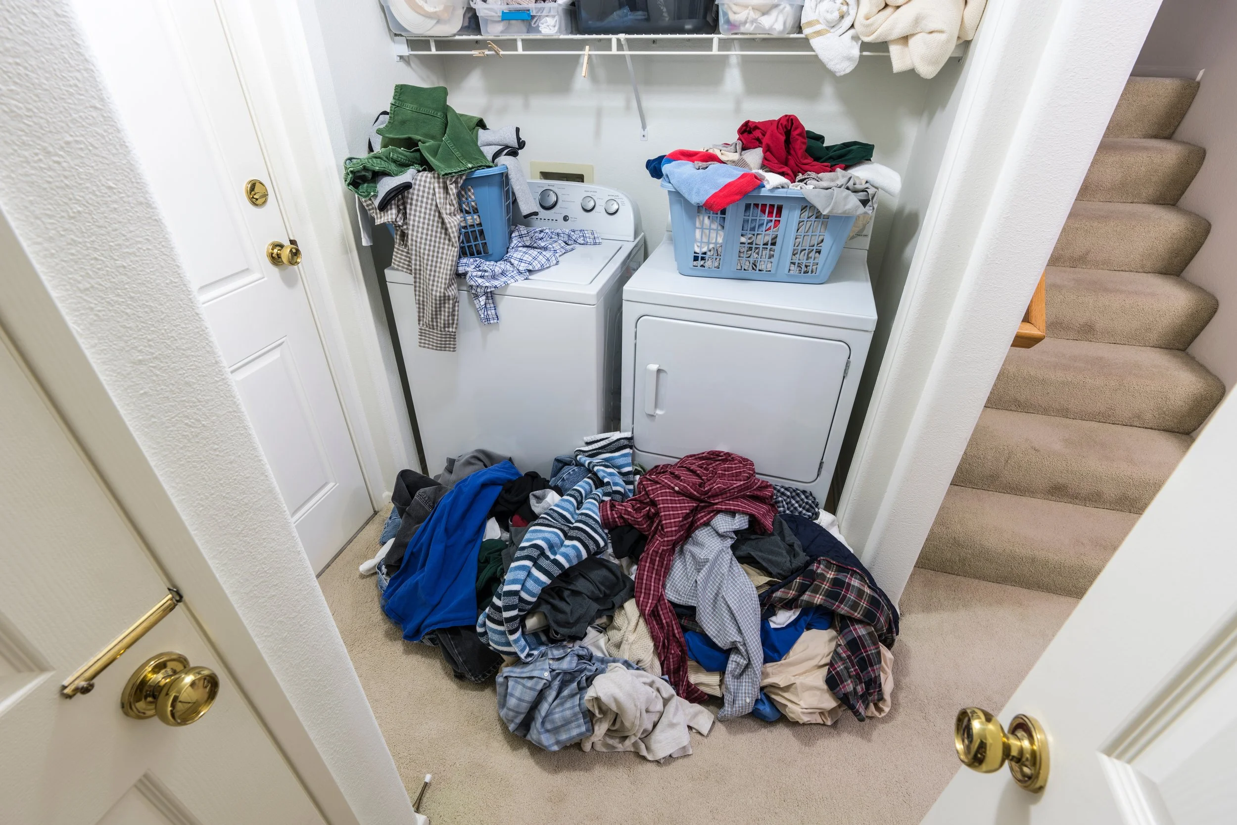 Nobody Taught My Kids to Do Laundry. They Learned Because They Had To.