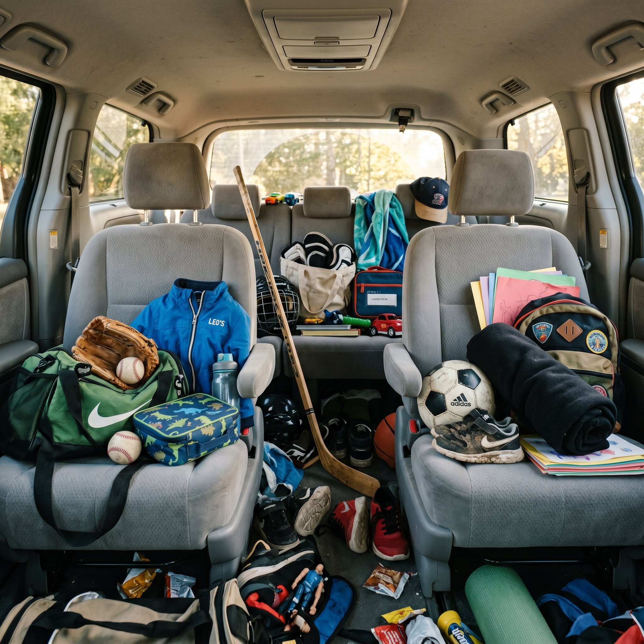 The Mess I Miss: On mommy cars, spotless leather seats, and the clutter that feels like home