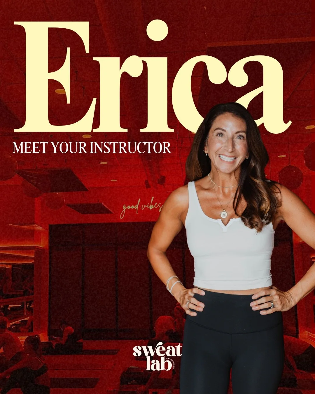 @ericacreger -- our resident firecracker. 🔥❤️

She brings the energy, the encouragement, and the kind of positivity that makes every class better.

Think you know Erica? Head to our stories and test your knowledge with a few fun questions. 👀

#Meet
