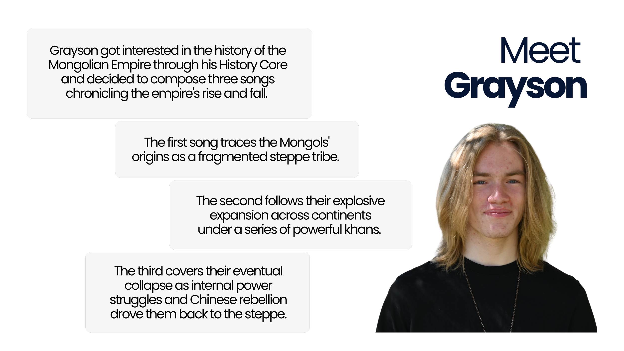 Music project inspired by the Mongol Empire