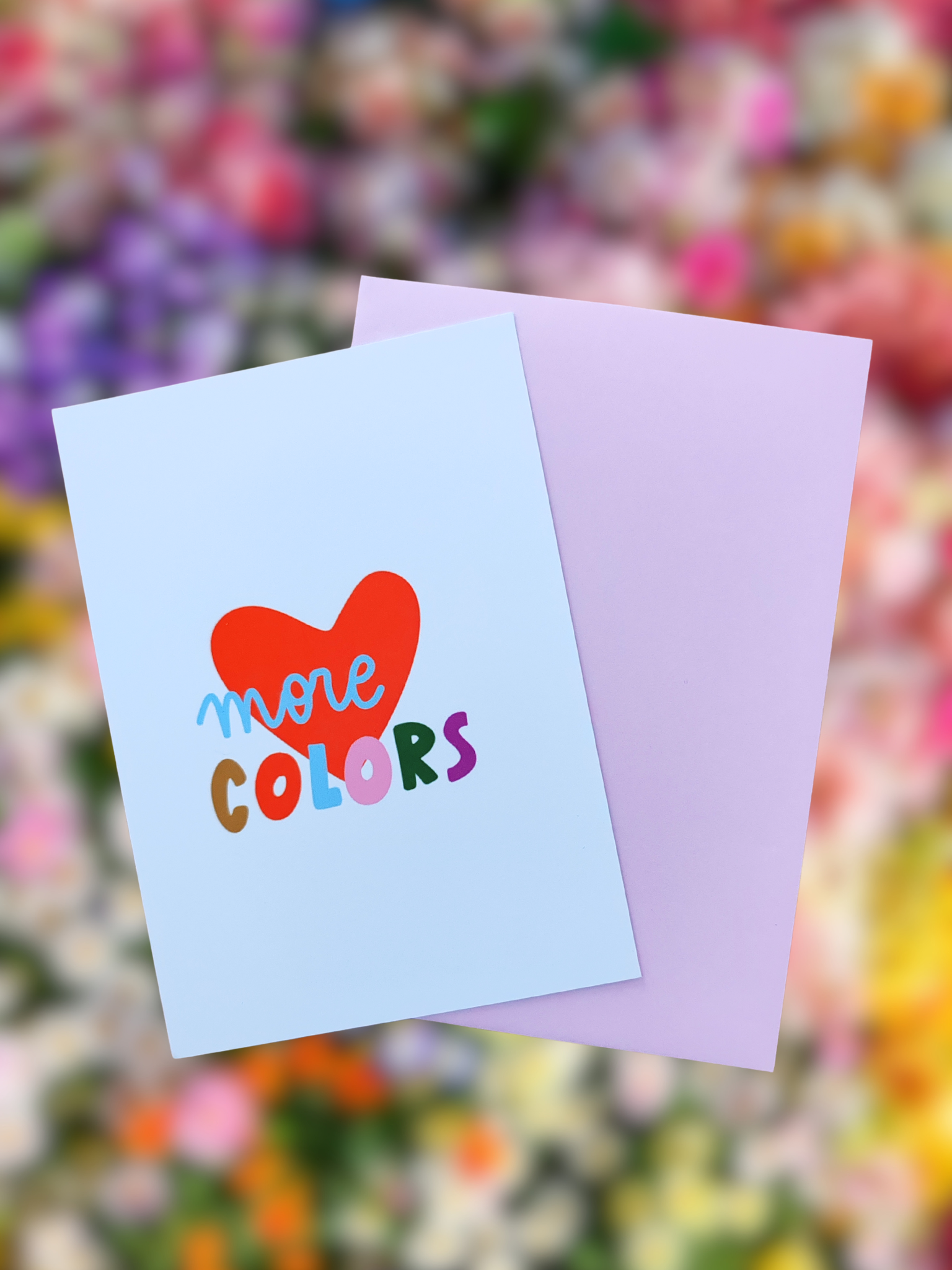 Carte A6 - More colors