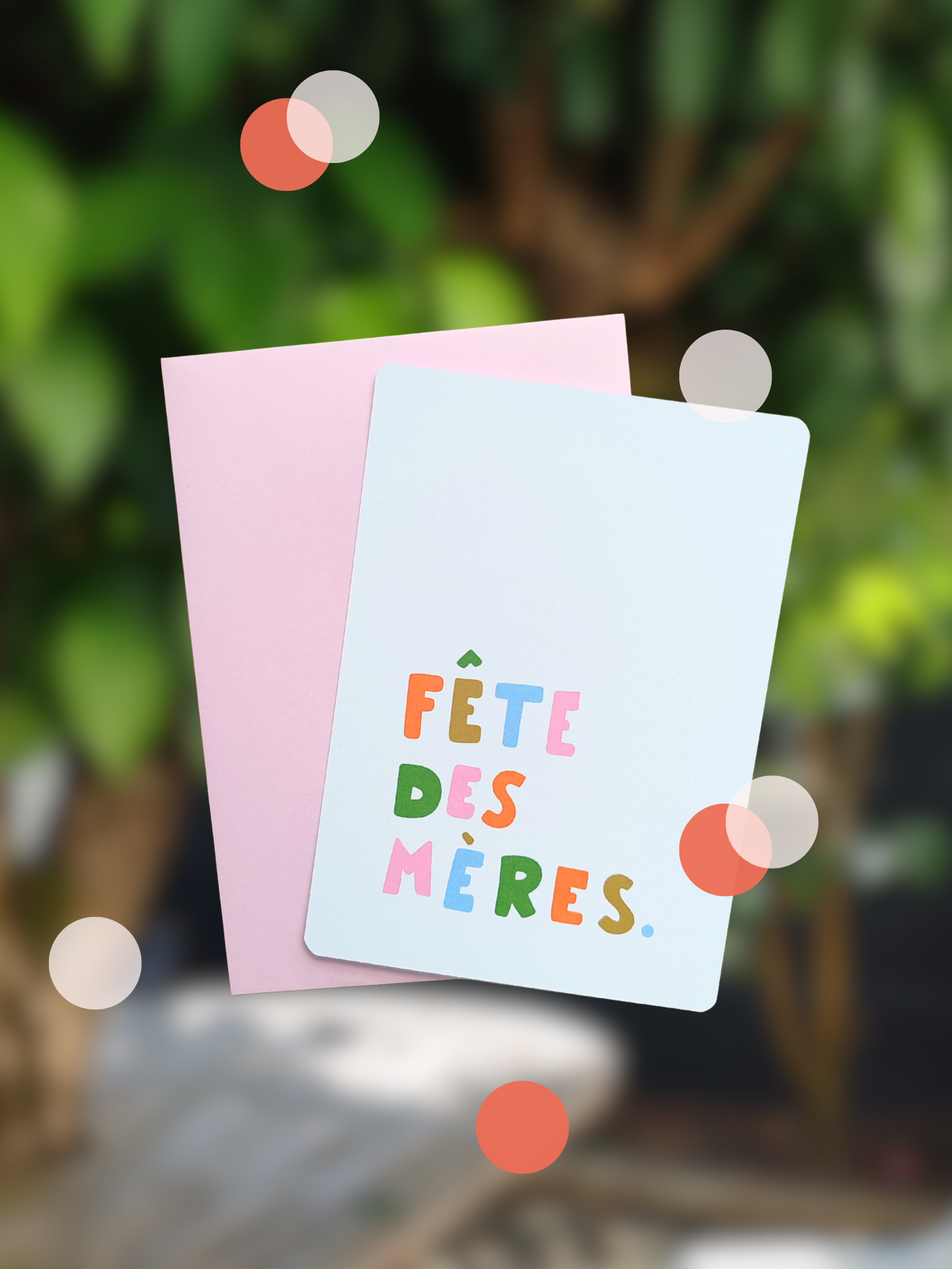 Carte A6 - Fête des mères