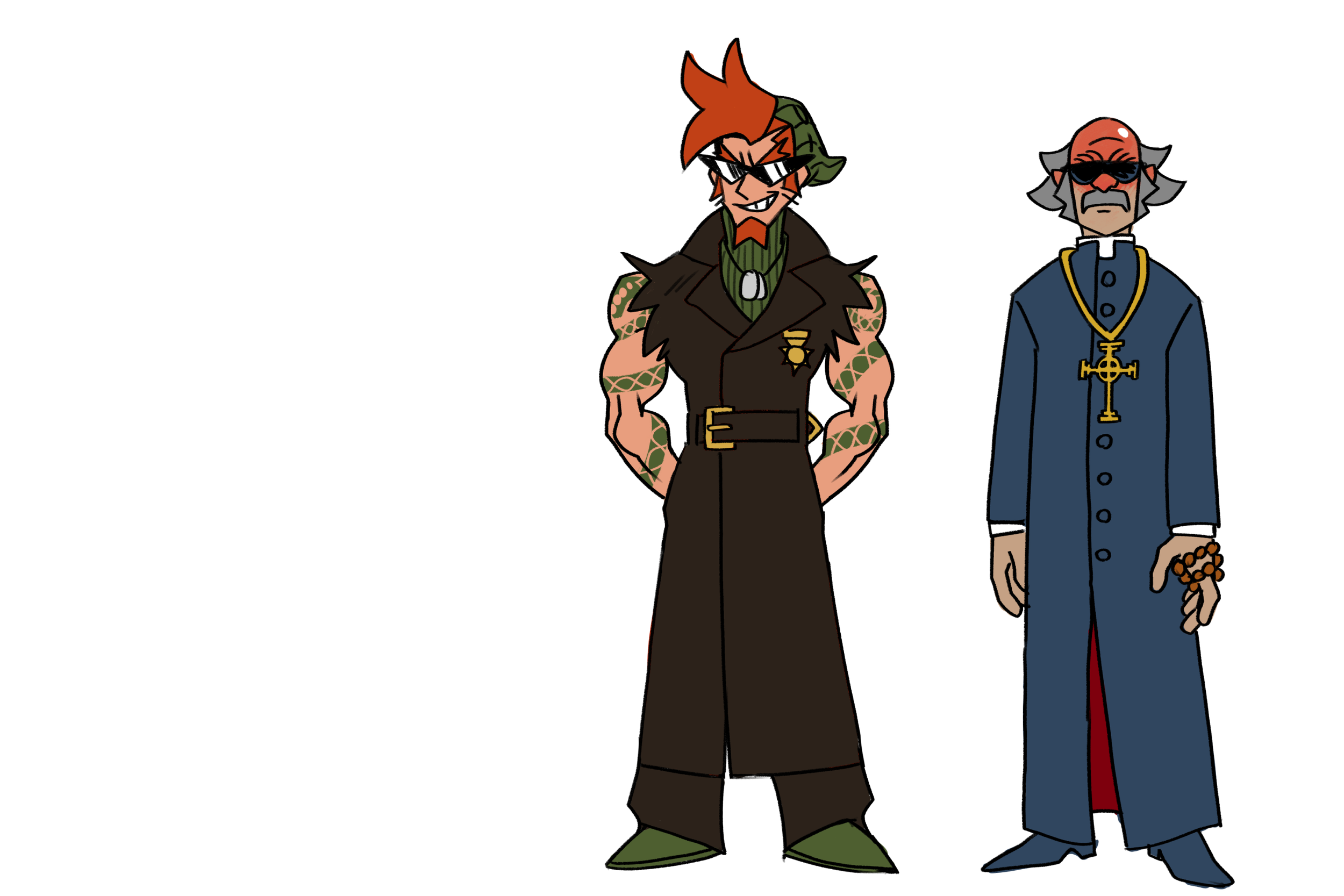 Jack's (Present) Family (Older Brother: Lucian, Adoptive Father: Father Morrison)