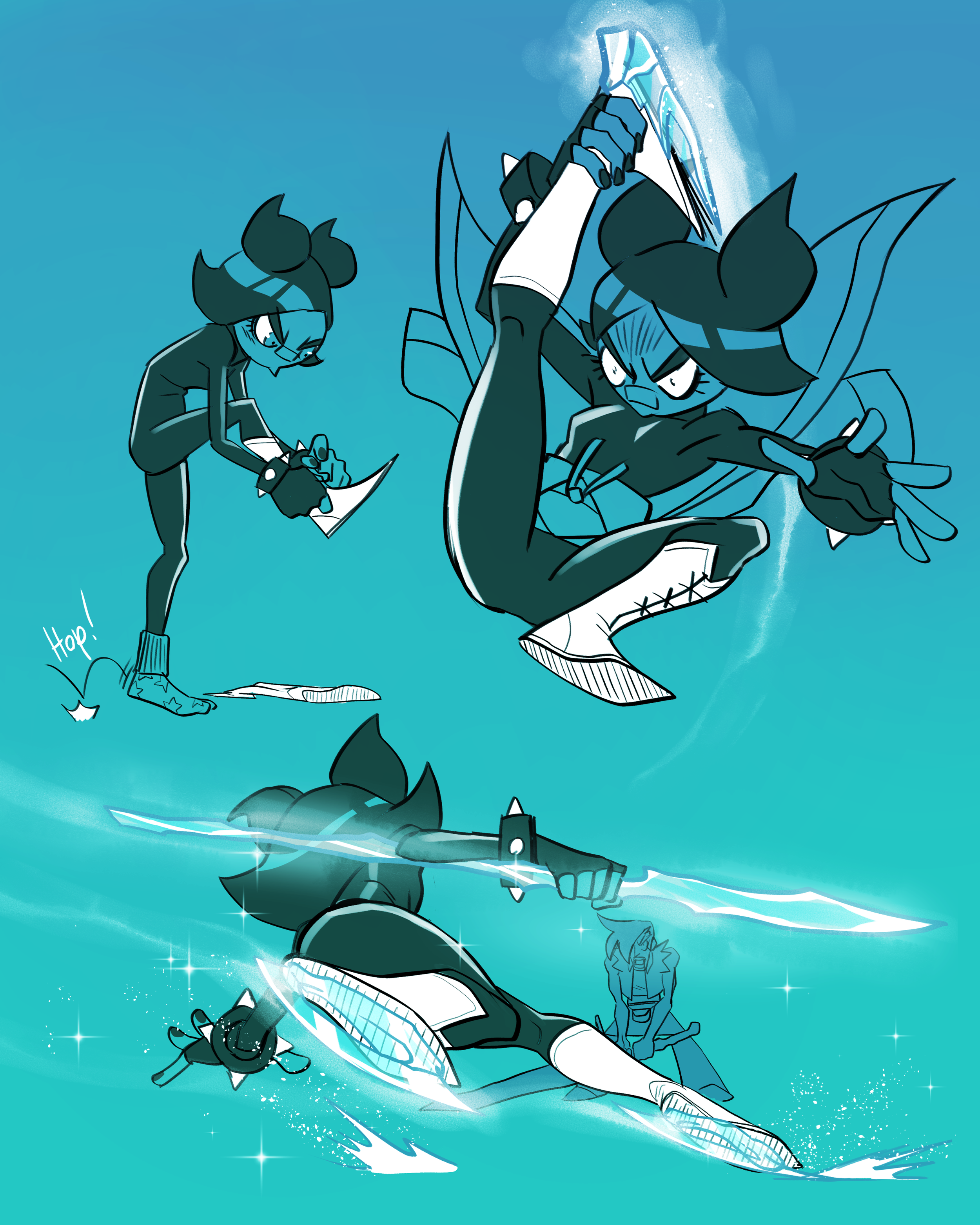 K is my favorite to draw.