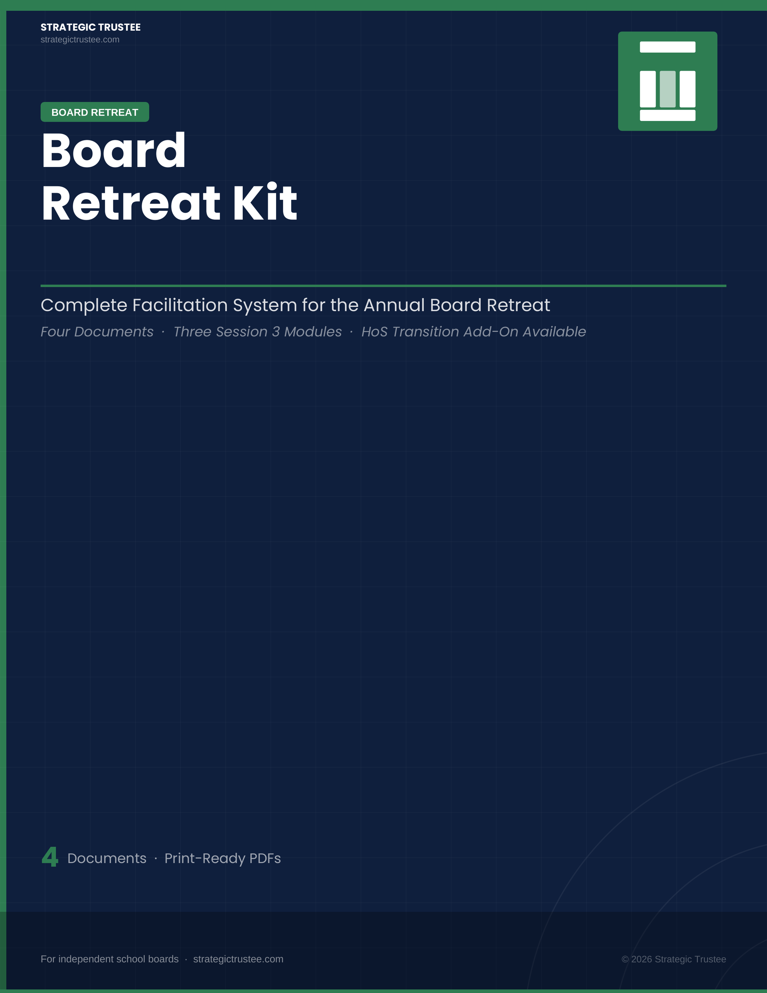 The Board Retreat Kit for Independent School Boards