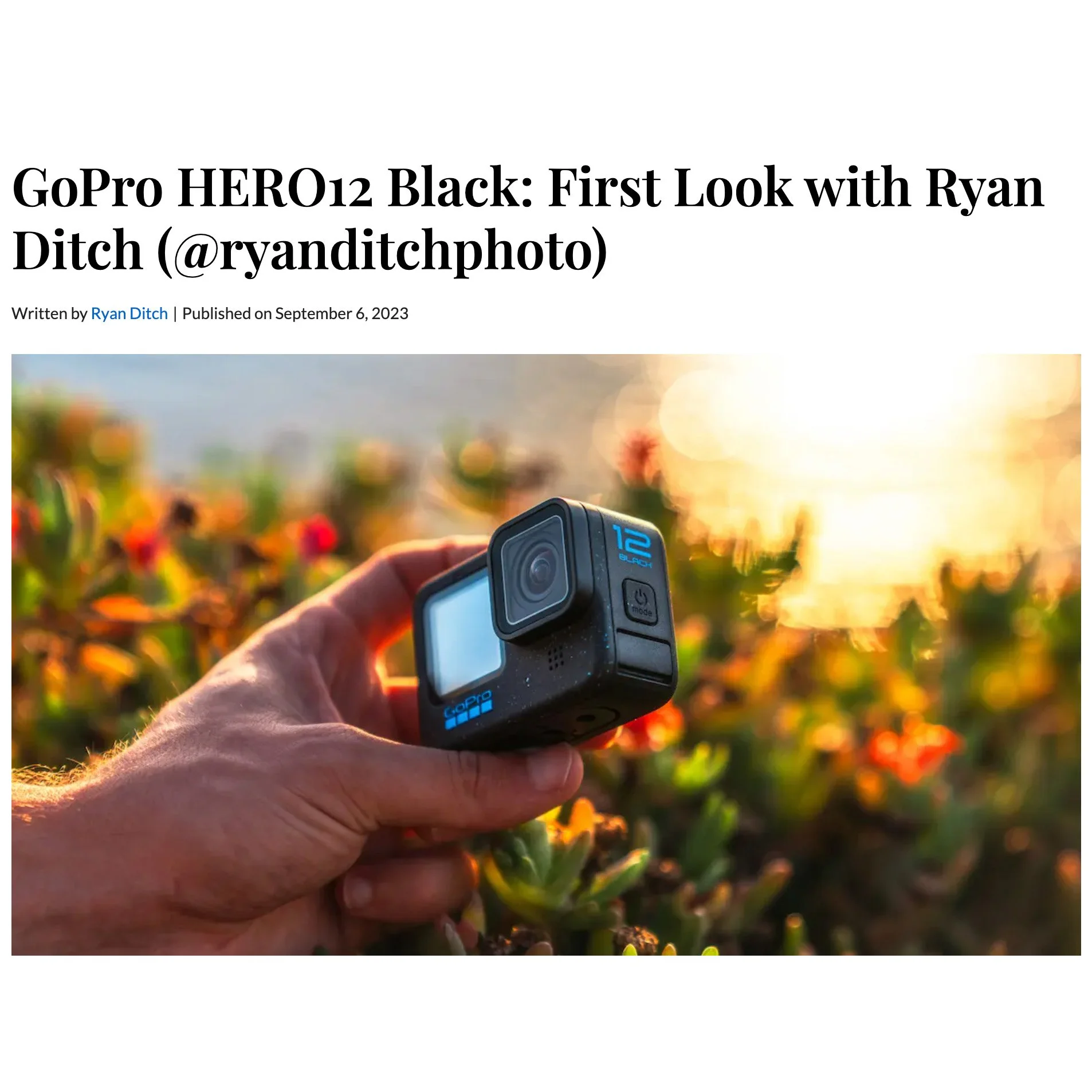 Adorama x GoPro
