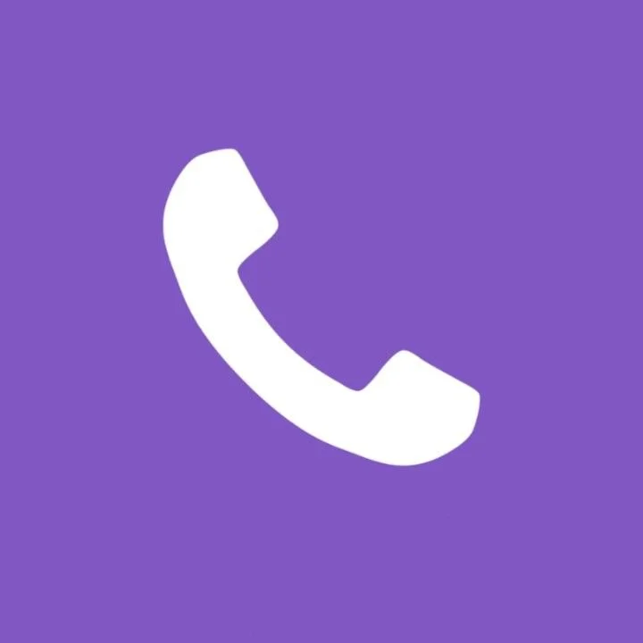 Icon of a telephone.