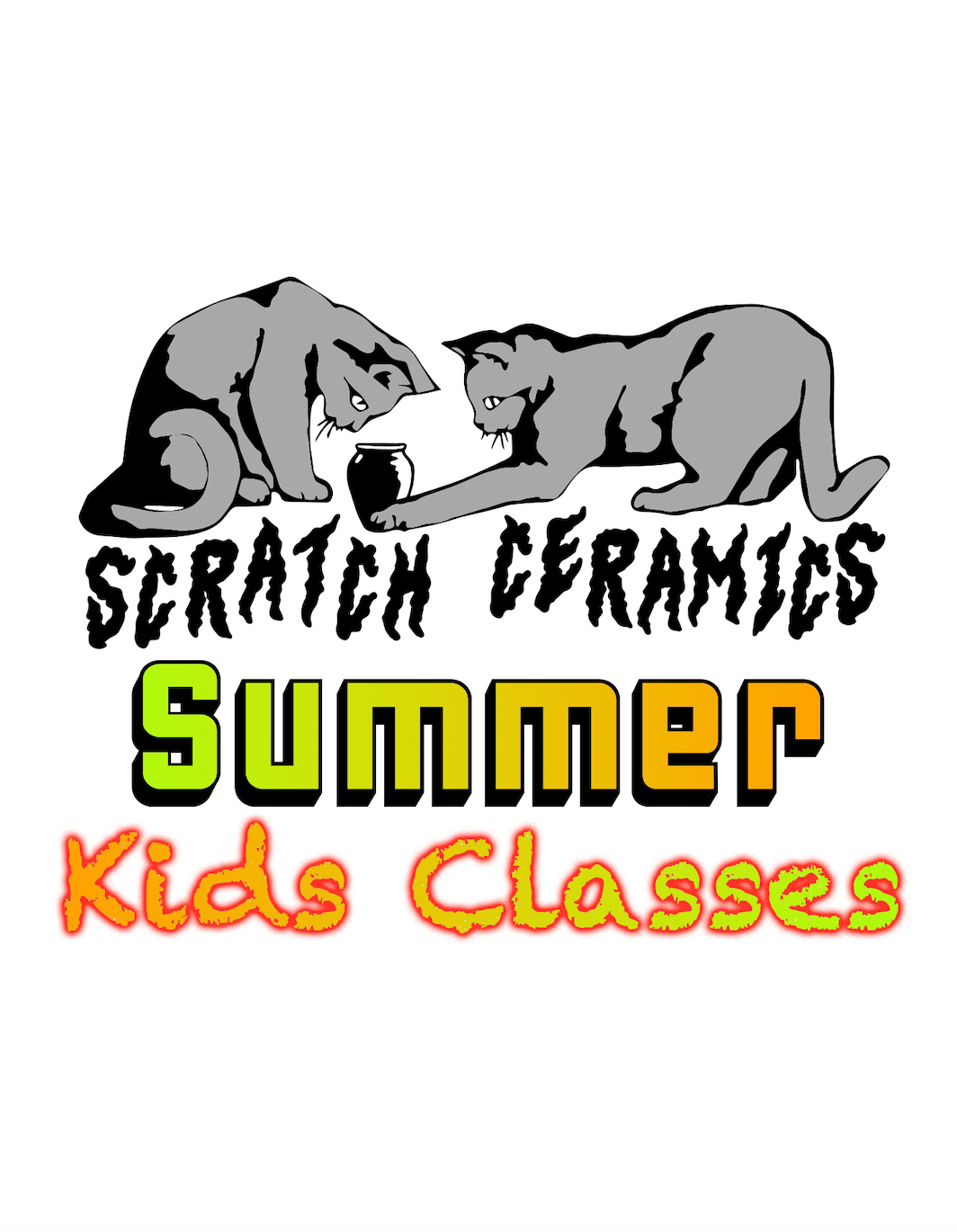 Summer Kids Handbuilding Course, M-F 1pm-3pm (5-8 year olds or 9-12 year olds) Choose Your Dates and Age Range