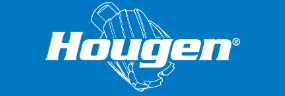 Hougen logo on blue background