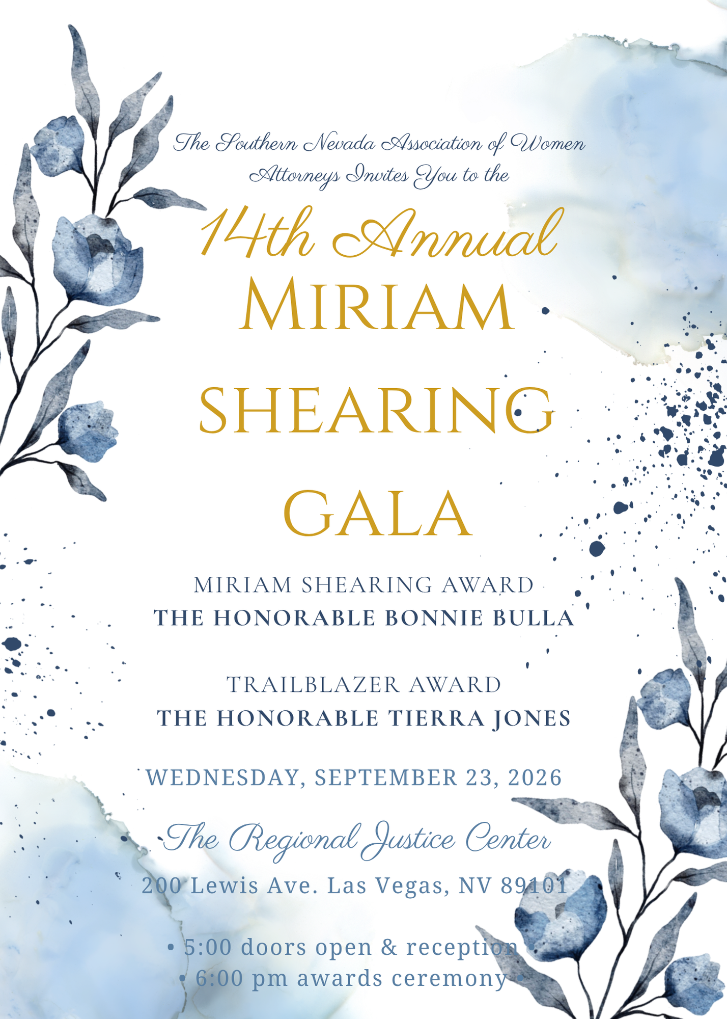 14th Annual Miriam Shearing Gala