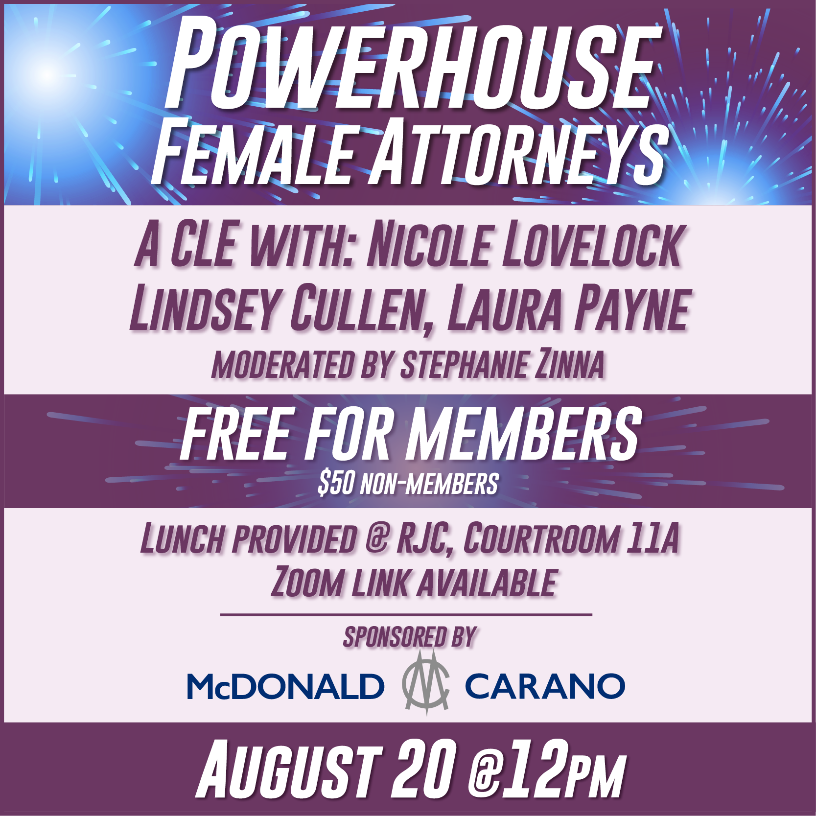 CLE: Powerhouse Women Attorneys