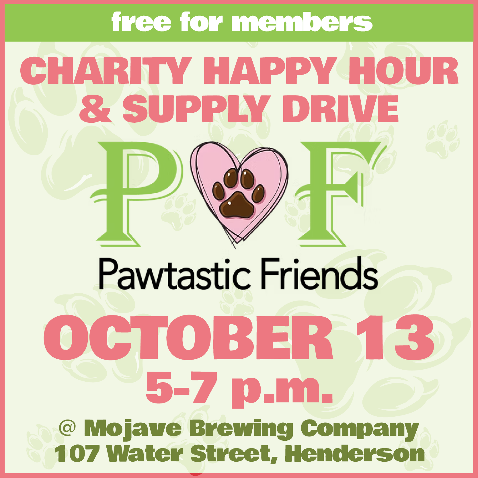 PAWtastic Friends Happy Hour