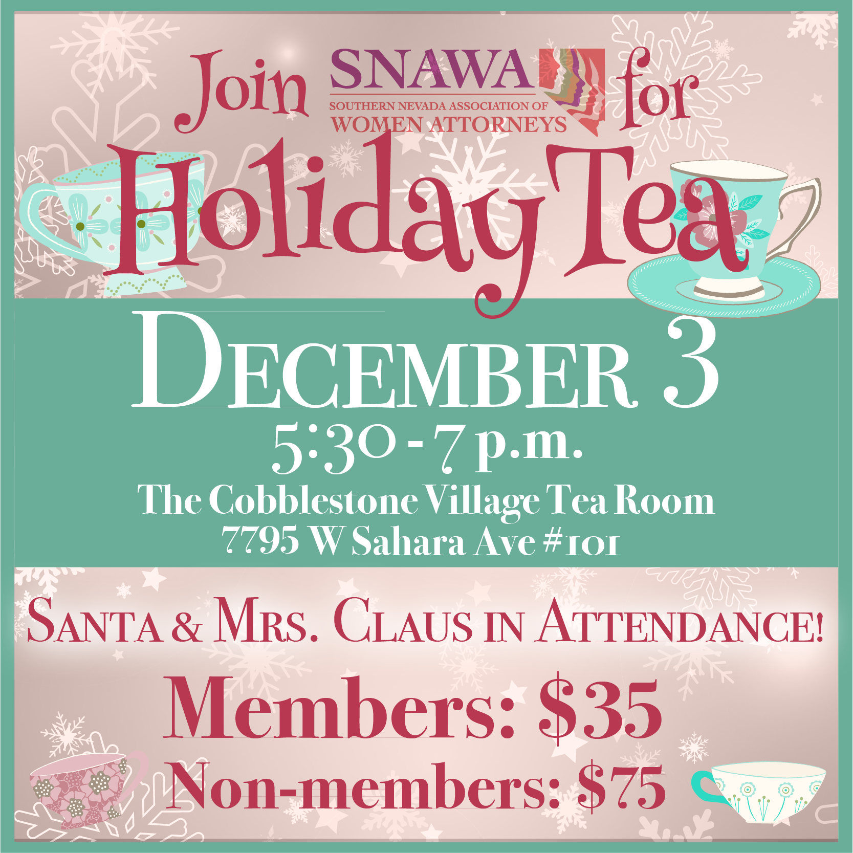 Holiday Tea