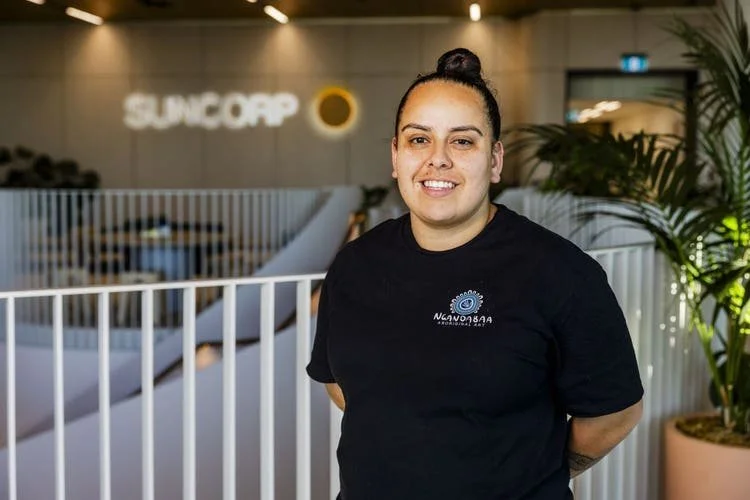 Sparking creativity and conversations through art: Suncorp welcomes Aboriginal artist Rheanna Lotter