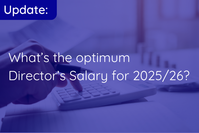 The Optimal Director Salary for 2025/26