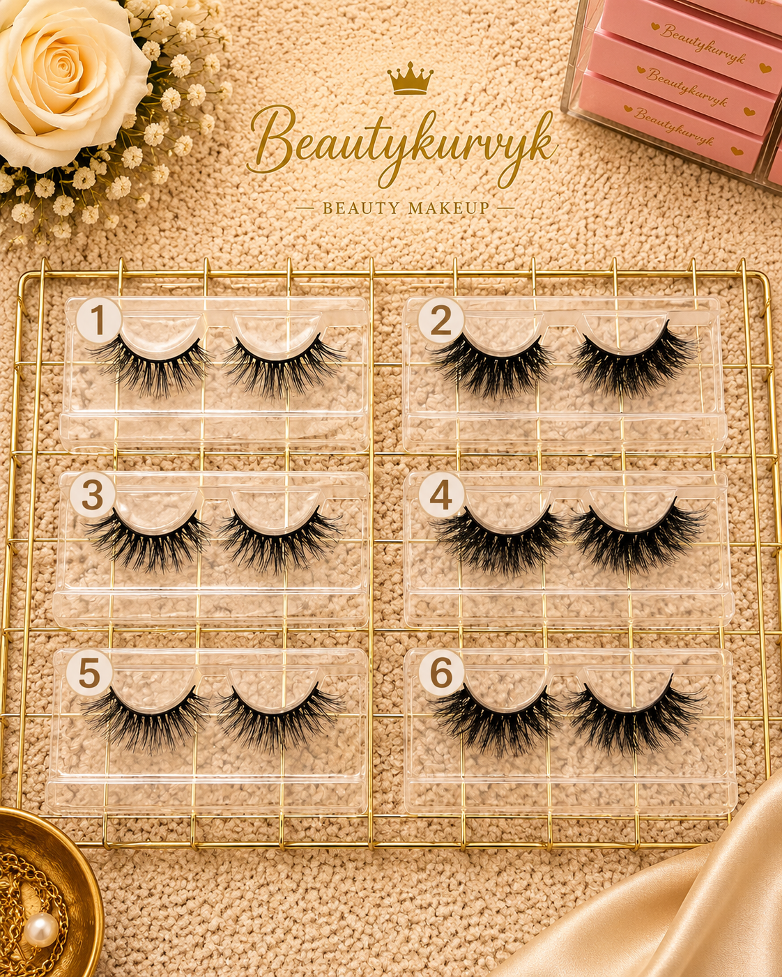 BEAUTYKURVYK Lash strips