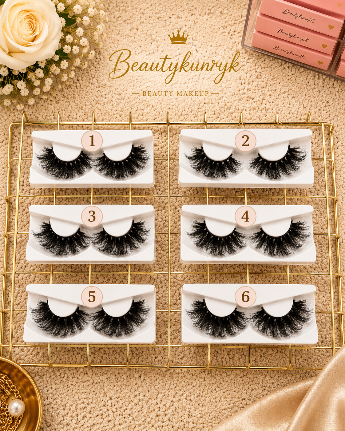 50% lash strips