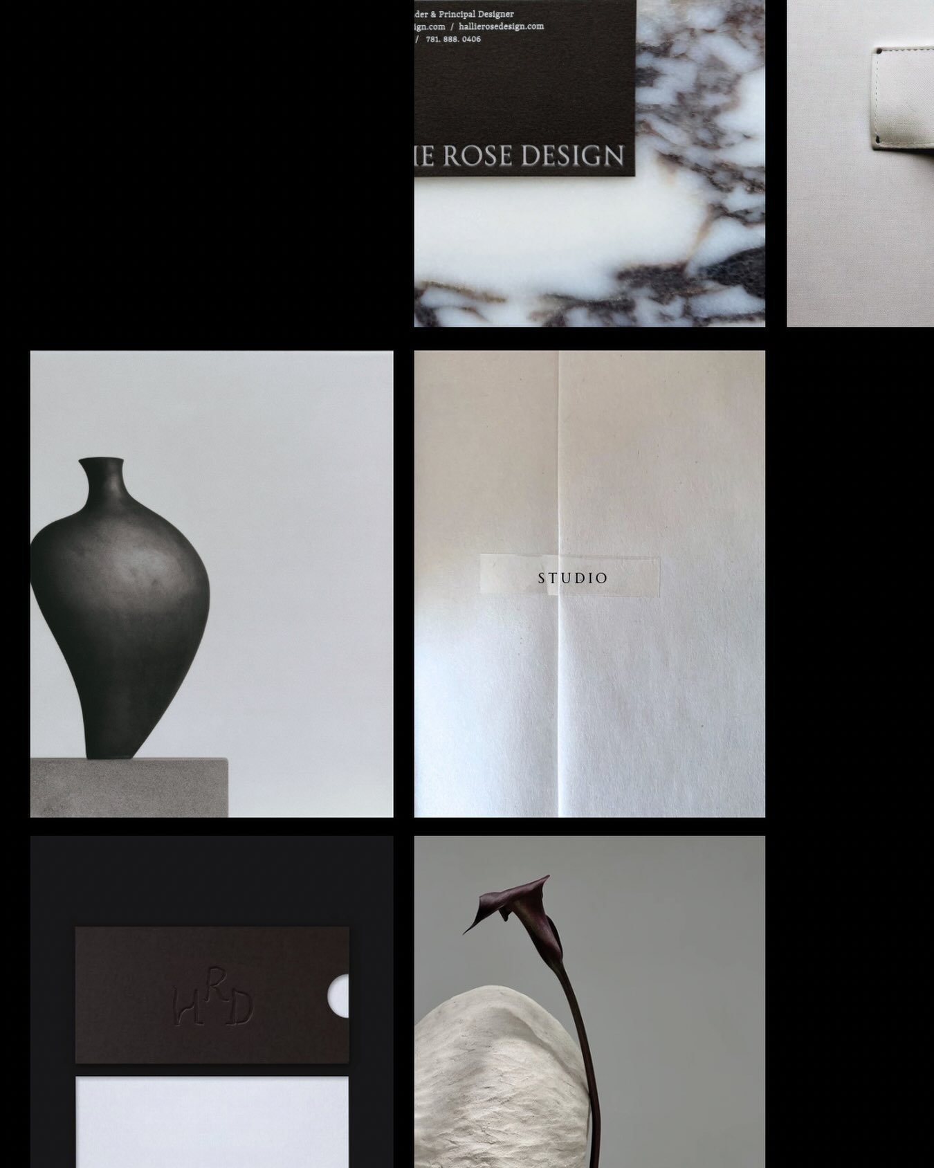 Studio references + pieces from the HRD identity.

The visual language behind the work.