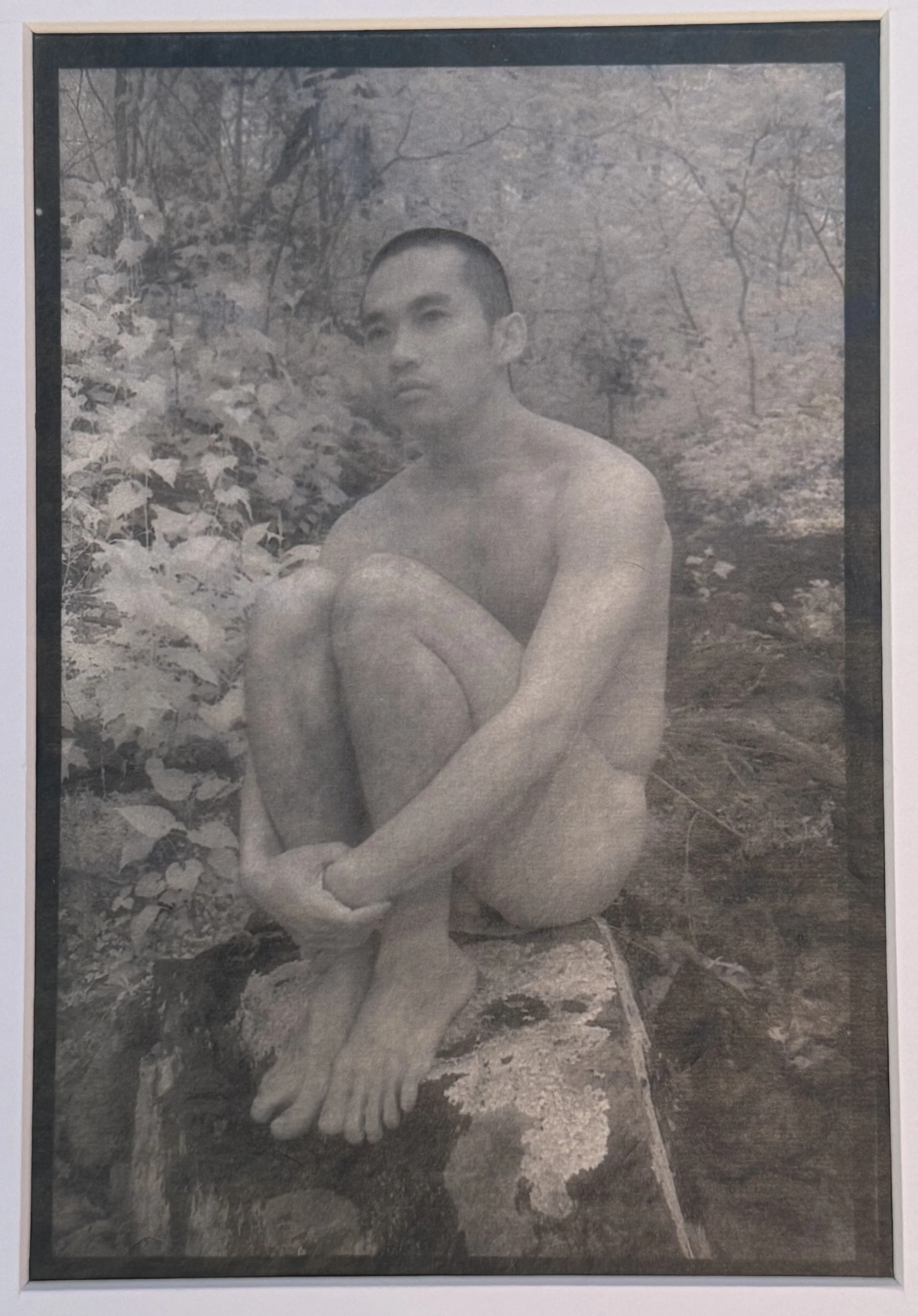 Pensive (Figure in the Landscape #1) | 
4x6 inches | Palladium print on Awagami Platinum paper | Edition 1 of 1 | $1200
