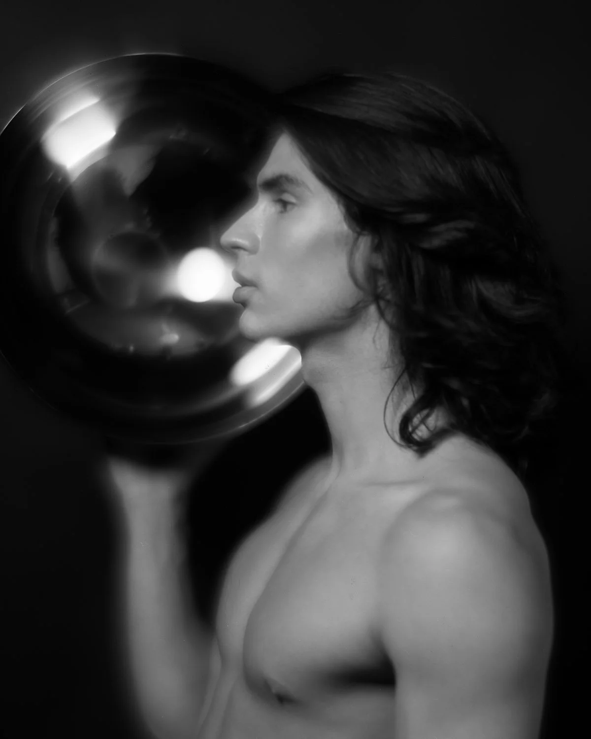 Profile with Mirrored Hemisphere