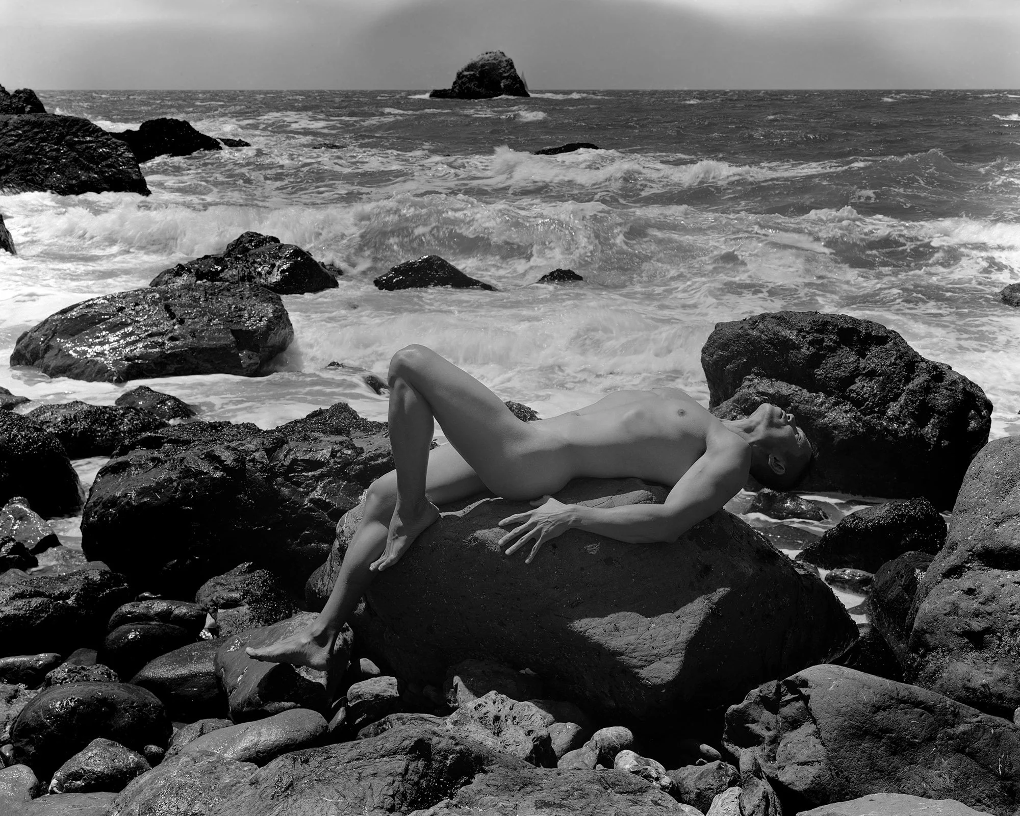 James, In the Surf, Land’s End, San Francisco