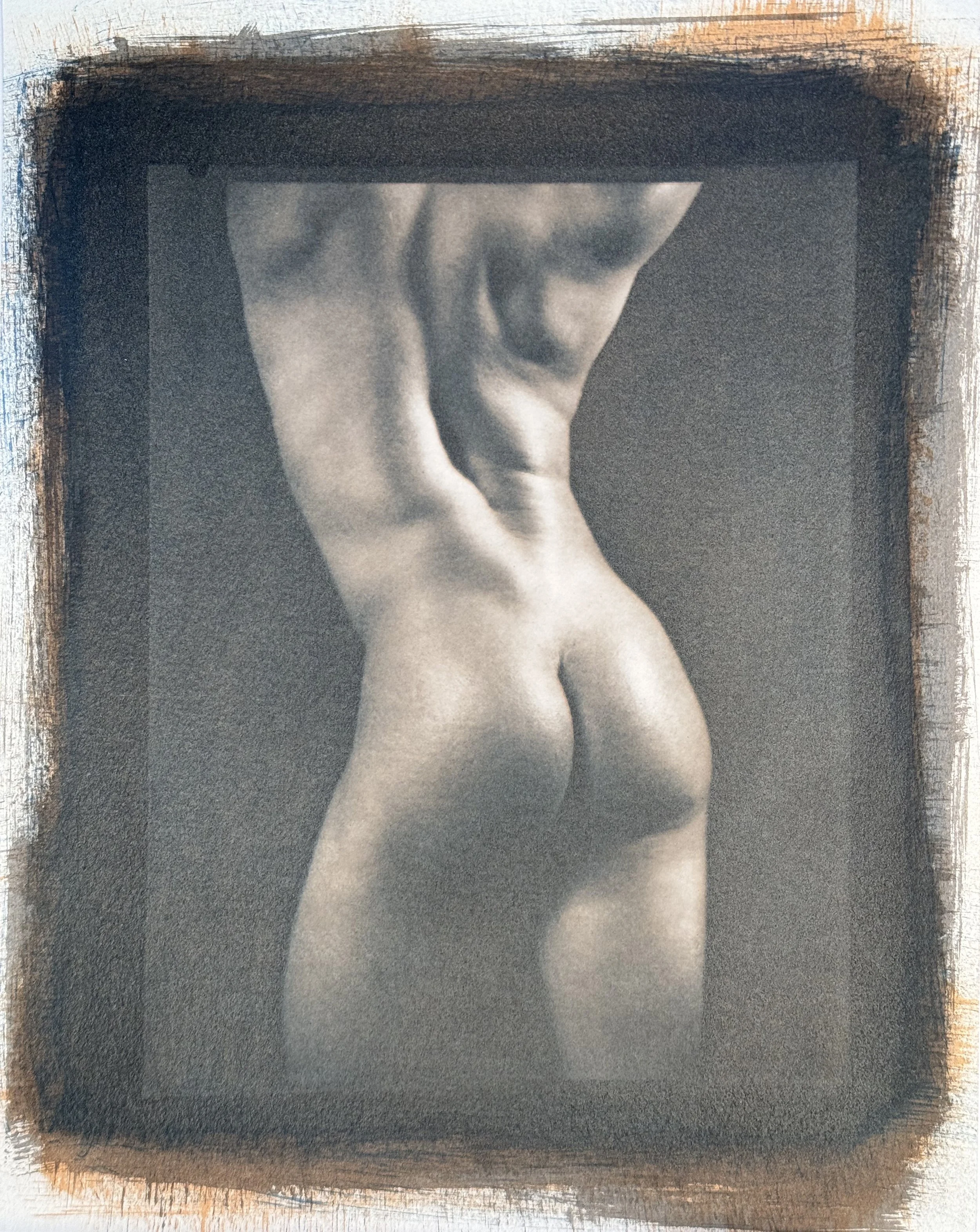 Torso Moreno #1 | 6.5x8.5 inches | four-color gum bichromate over palladium | edition 1 of 1 | $1500