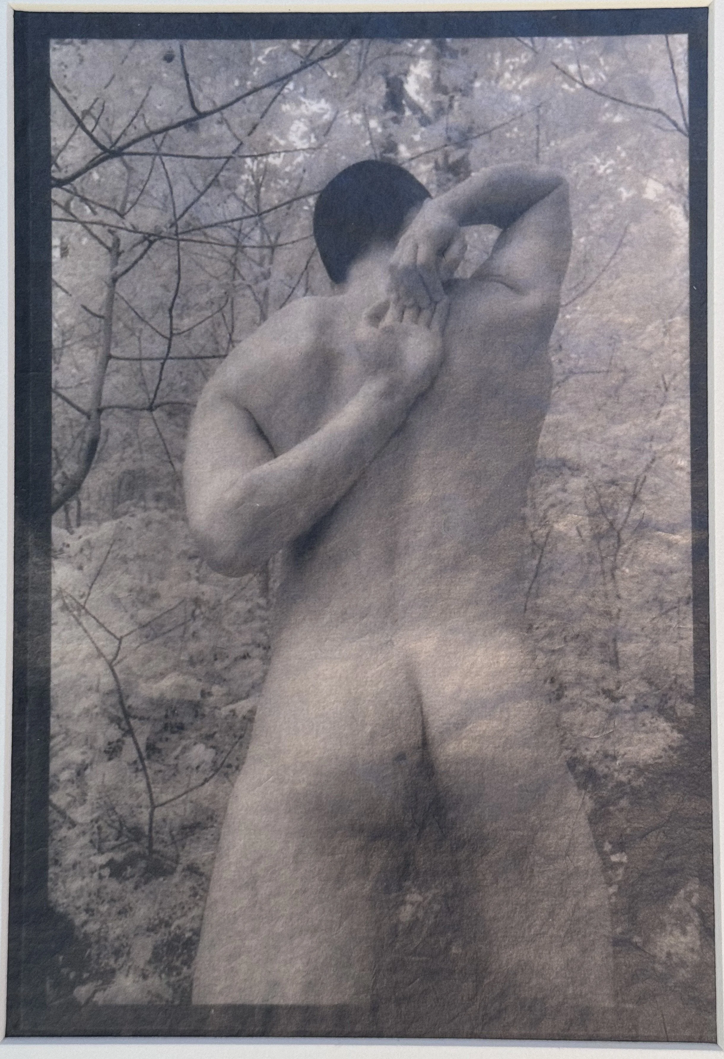 The Stretch (Figure in the Landscape #2) | 
4x6 inch | Palladium on Awagami Platinum | Edition 1 of 1 | $1200