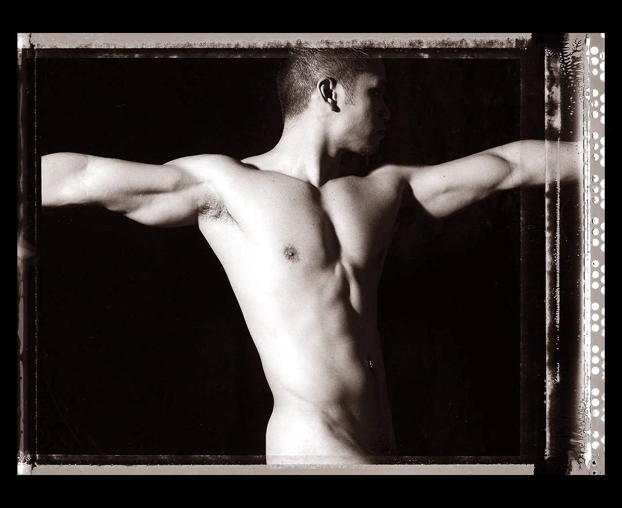 J, Arms Outstretched