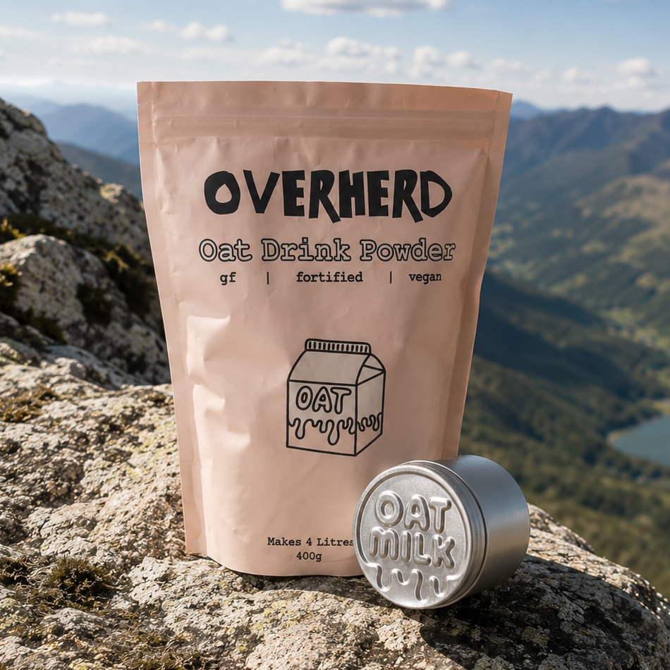 🥛 GET 15% OFF EVERY OVERHERD ORDER!

🏷️ USE CODE: OHDBRETT15
⭐ GET 15% OFF EVERY ORDER

We absolutely love oat milk, but when you’re living full-time in a campervan, carrying and storing cartons takes up valuable space! 🚐

That’s why Overherd Powd