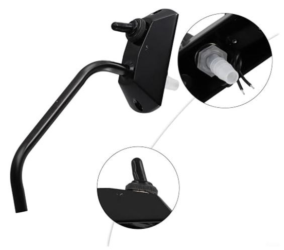 Gdfnmogo Cold Water Tap 12V Microswitch 160Mm Spout For Caravan, for MOTORHOME, Campervan And Boat Micro-switched Water System, Connected To Water Pumps