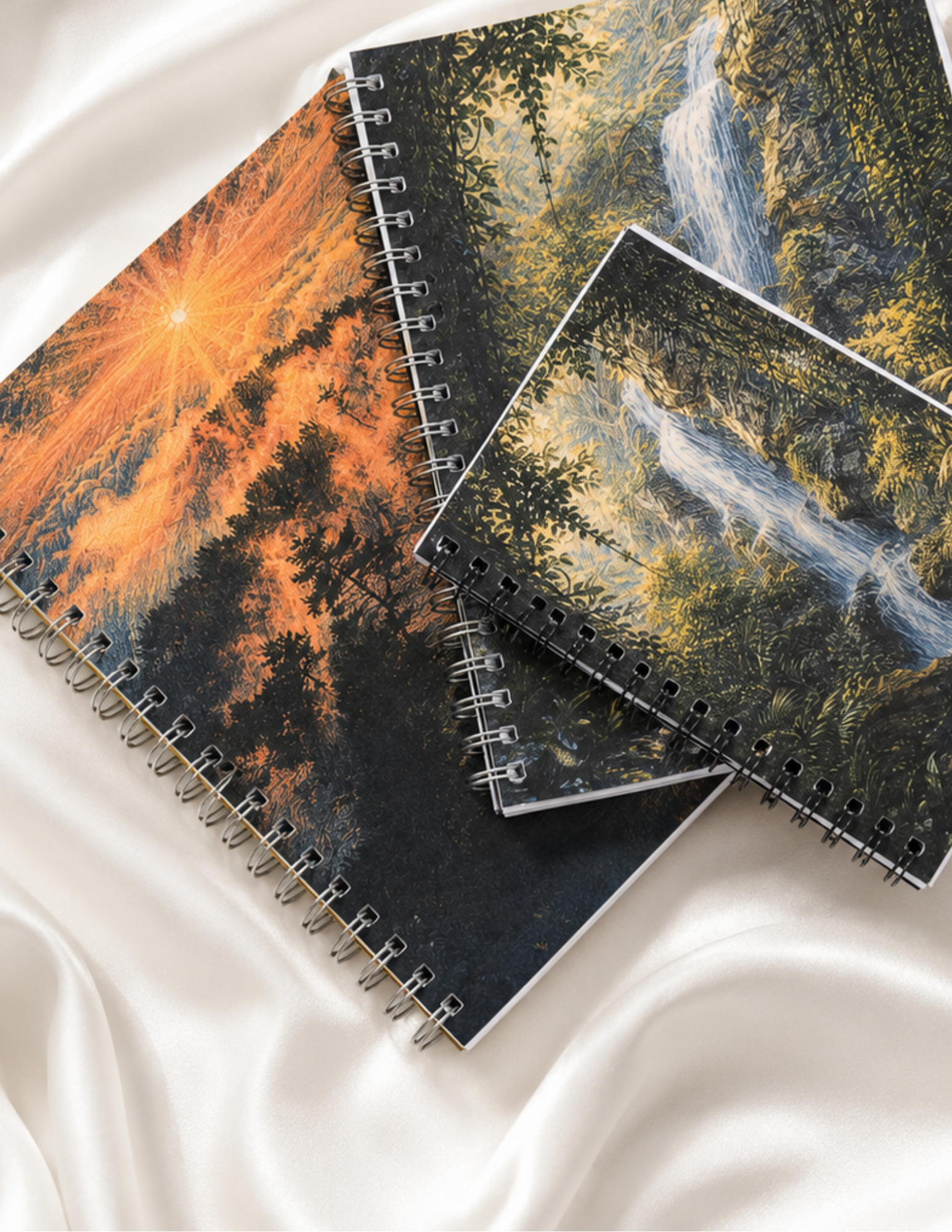 The Student Essentials Bundle — 2 Five-Subject Notebooks + Planner or Journal