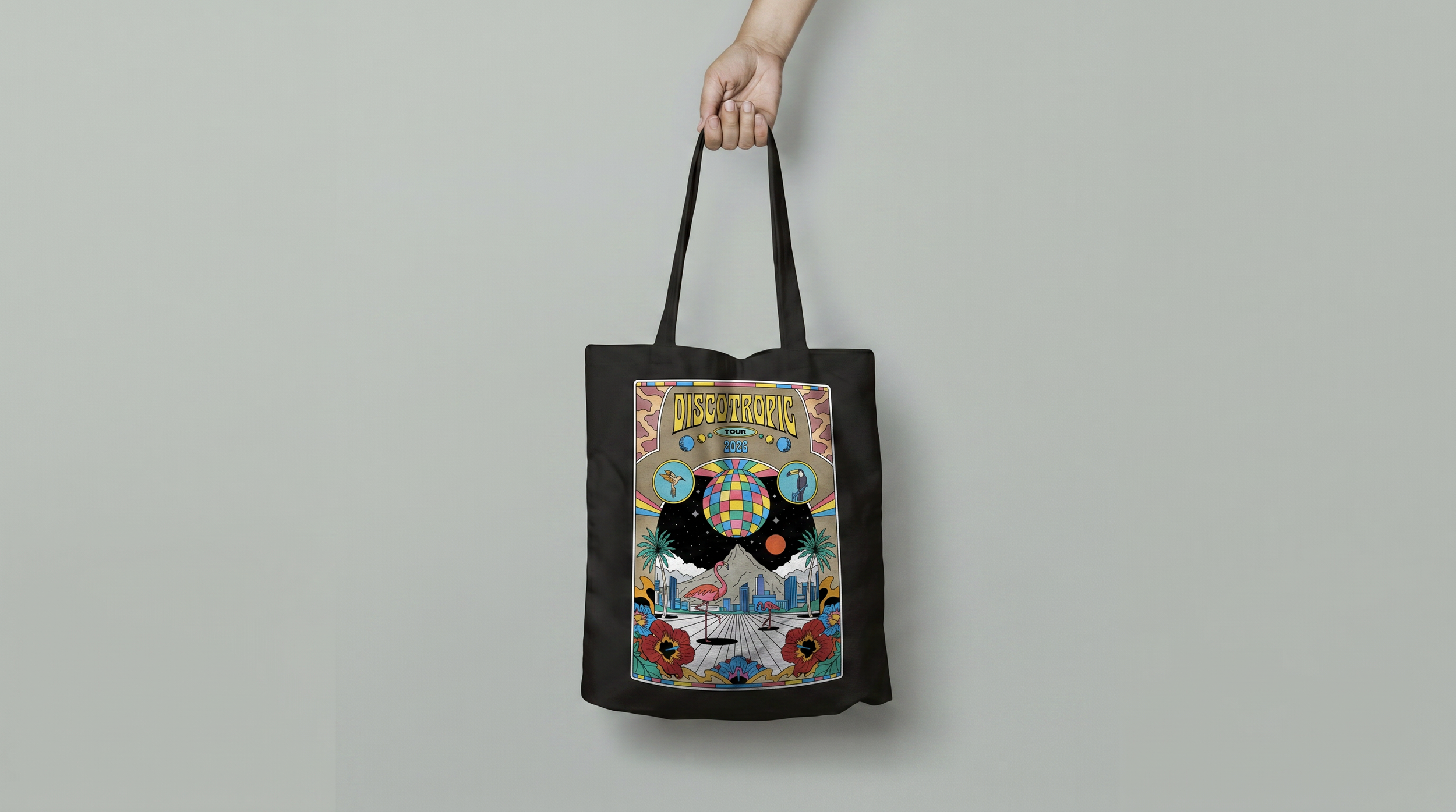 DISCOTROPIC TOUR 2026 TOTE