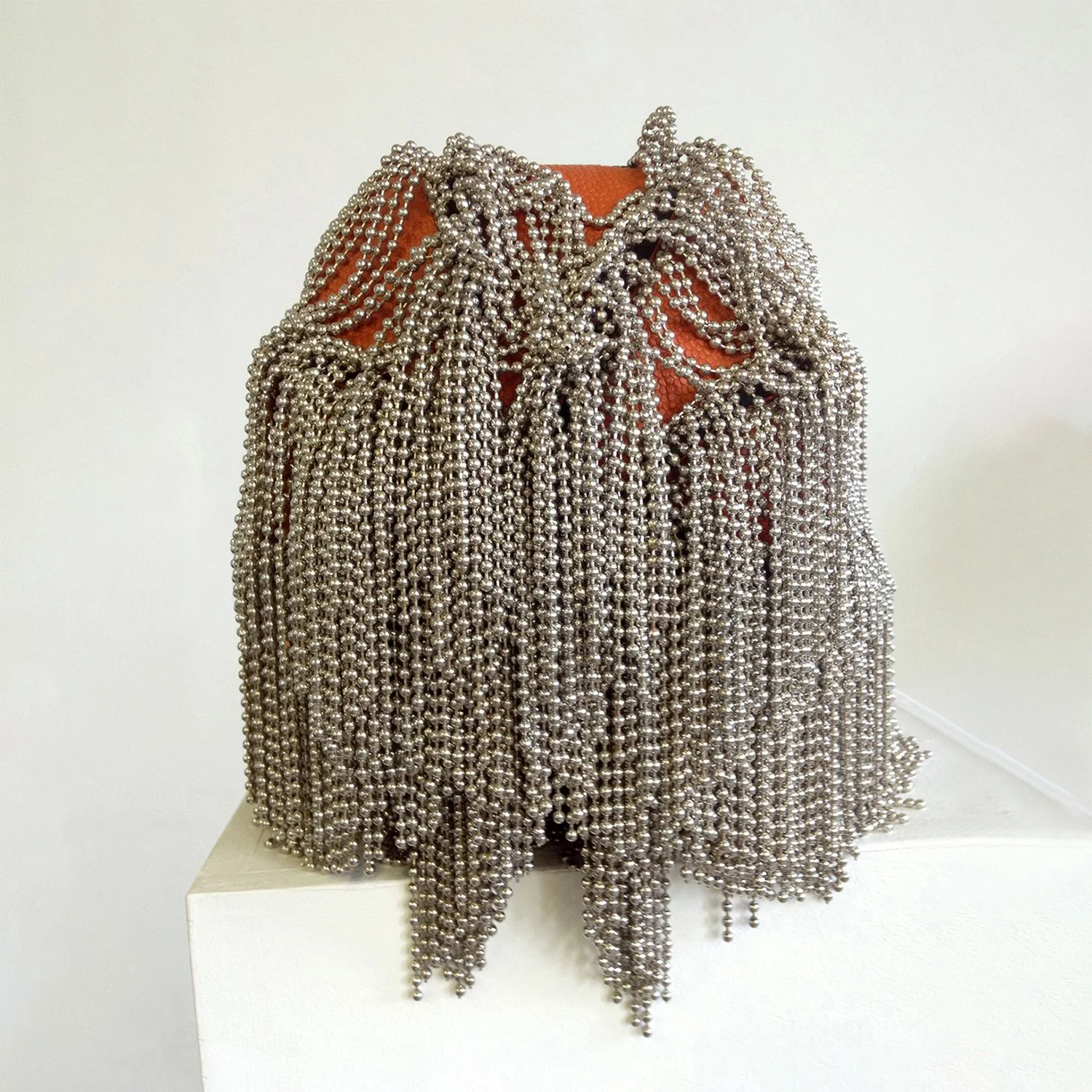Swish, 2015, Ball & chain, 1’x1’x1’