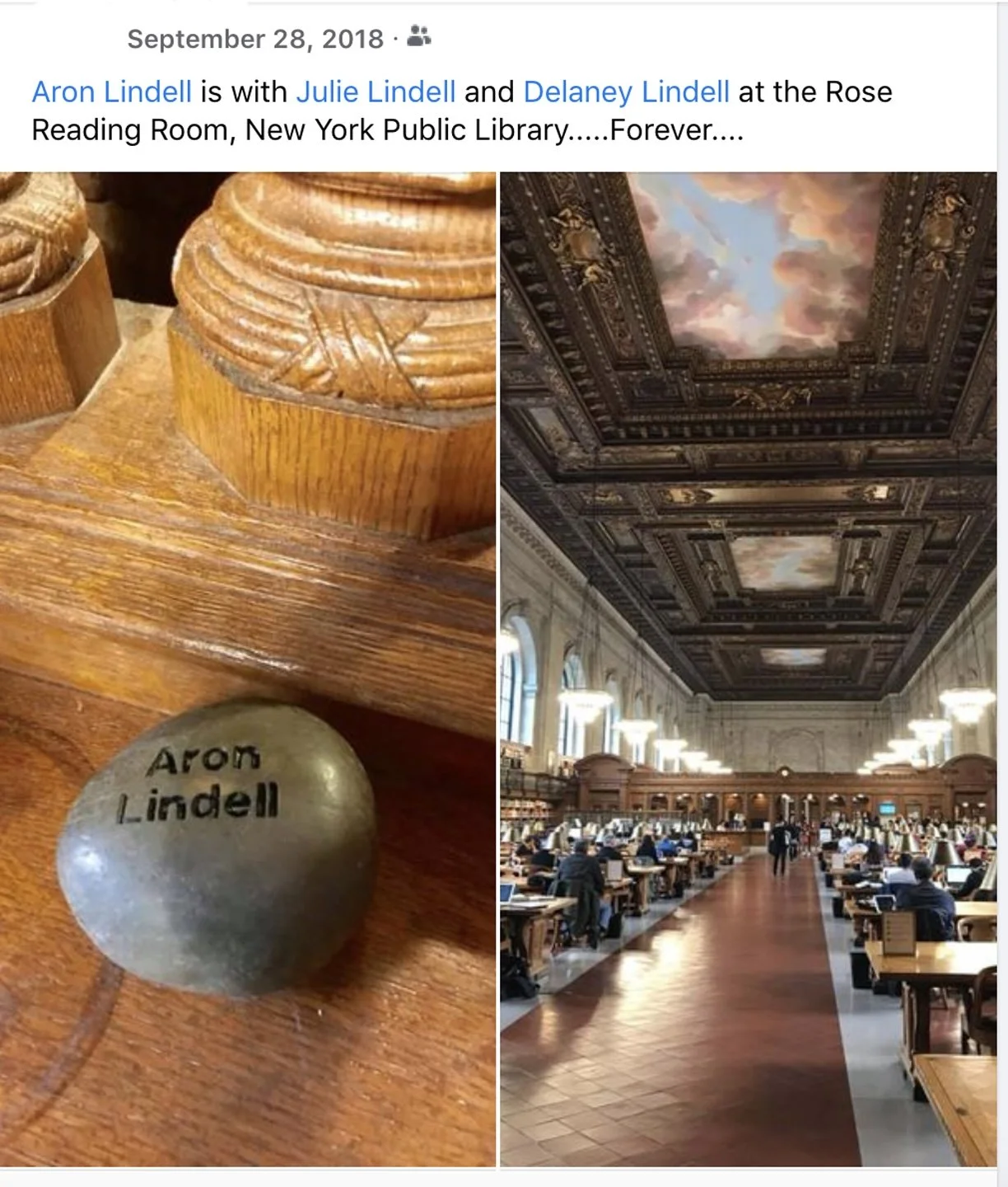Rose Reading Room, New York, NY, 2018 