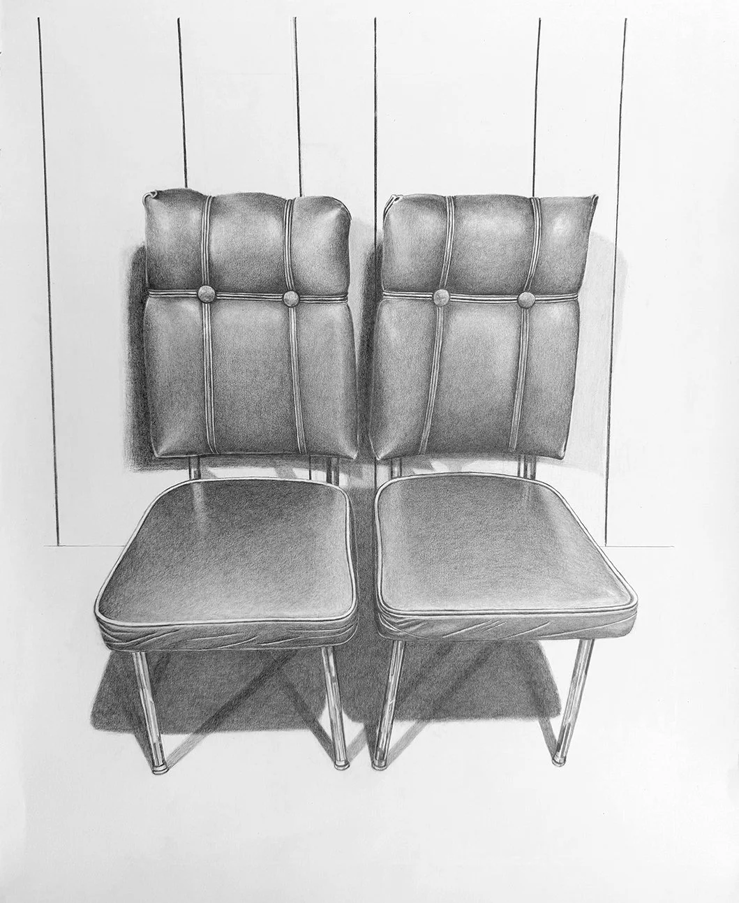 A Mystery, 2026, pencil, 29” x 22”