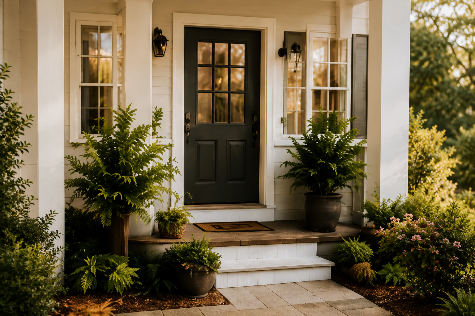 Beautiful Northeast Ohio porch featured by HomeRoots Group.