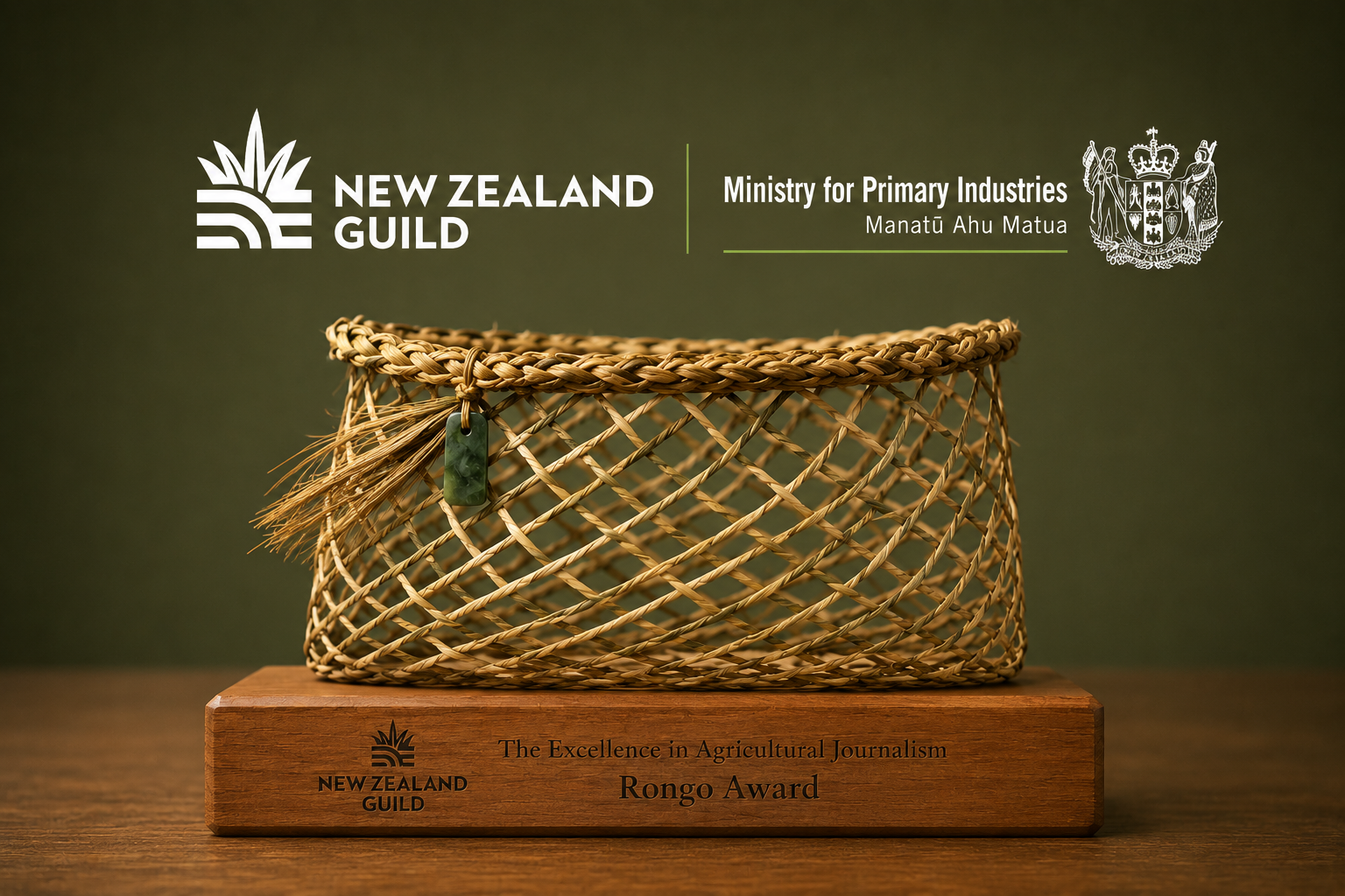 Who will be the first agricultural journalist to lift the new Rongo trophy?
