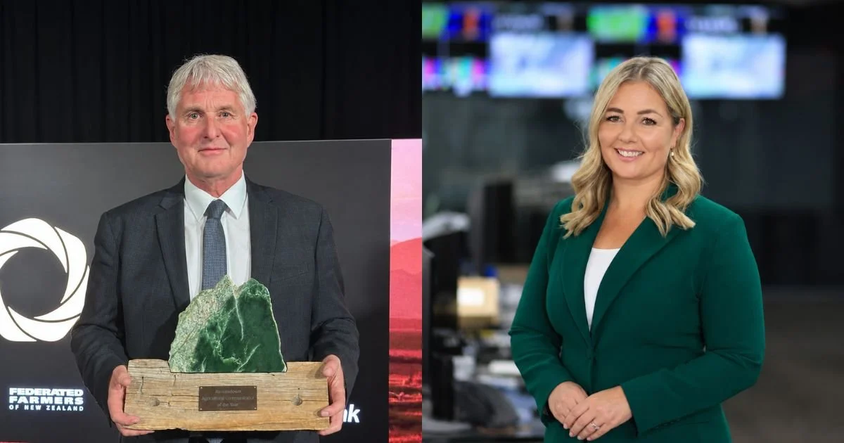 Radio NZ journalist Alexa Cook has won the Ministry for Primary Industries Excellence in Agricultural Journalism Rongo Award, while Jamie Mackay, host of The Country, has been named the 2026 Ravensdown Agricultural Communicator of the Year.