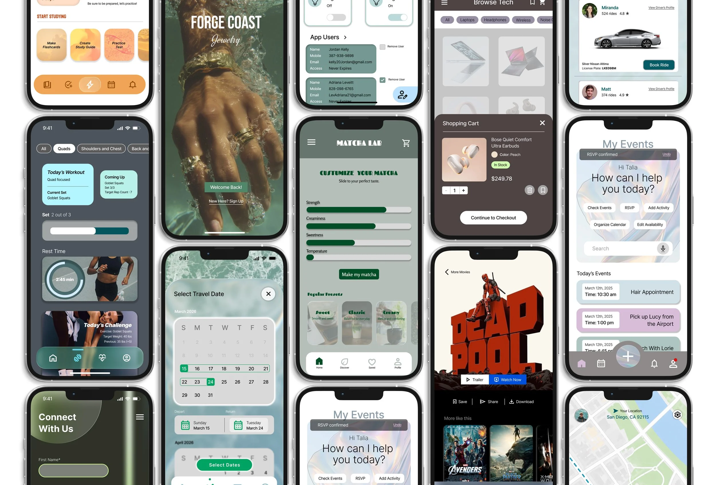 13 Weeks of UI Design Exploration