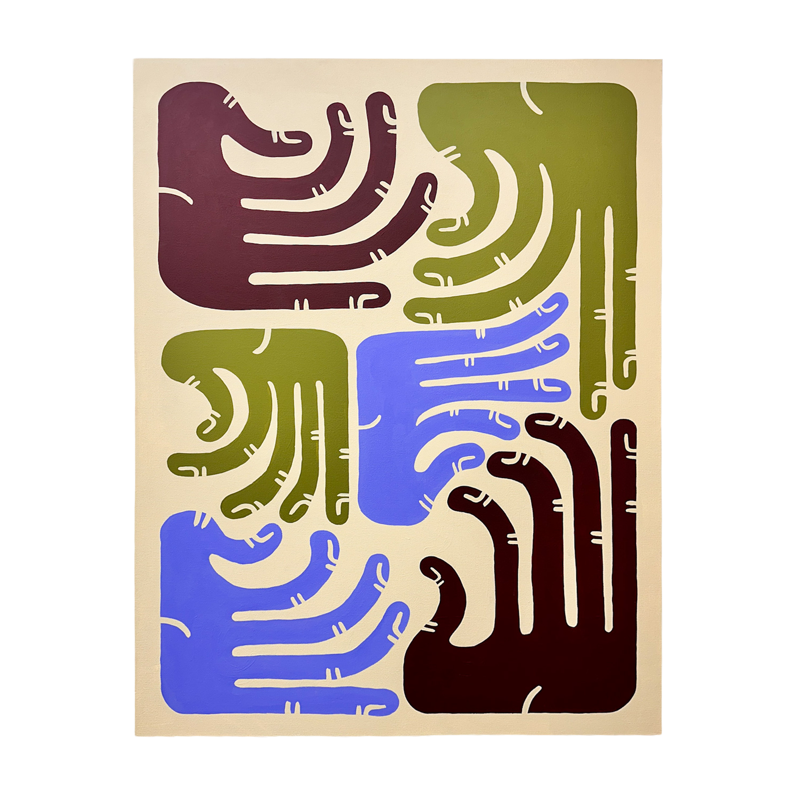 Hand Puzzle (30" x 40")
