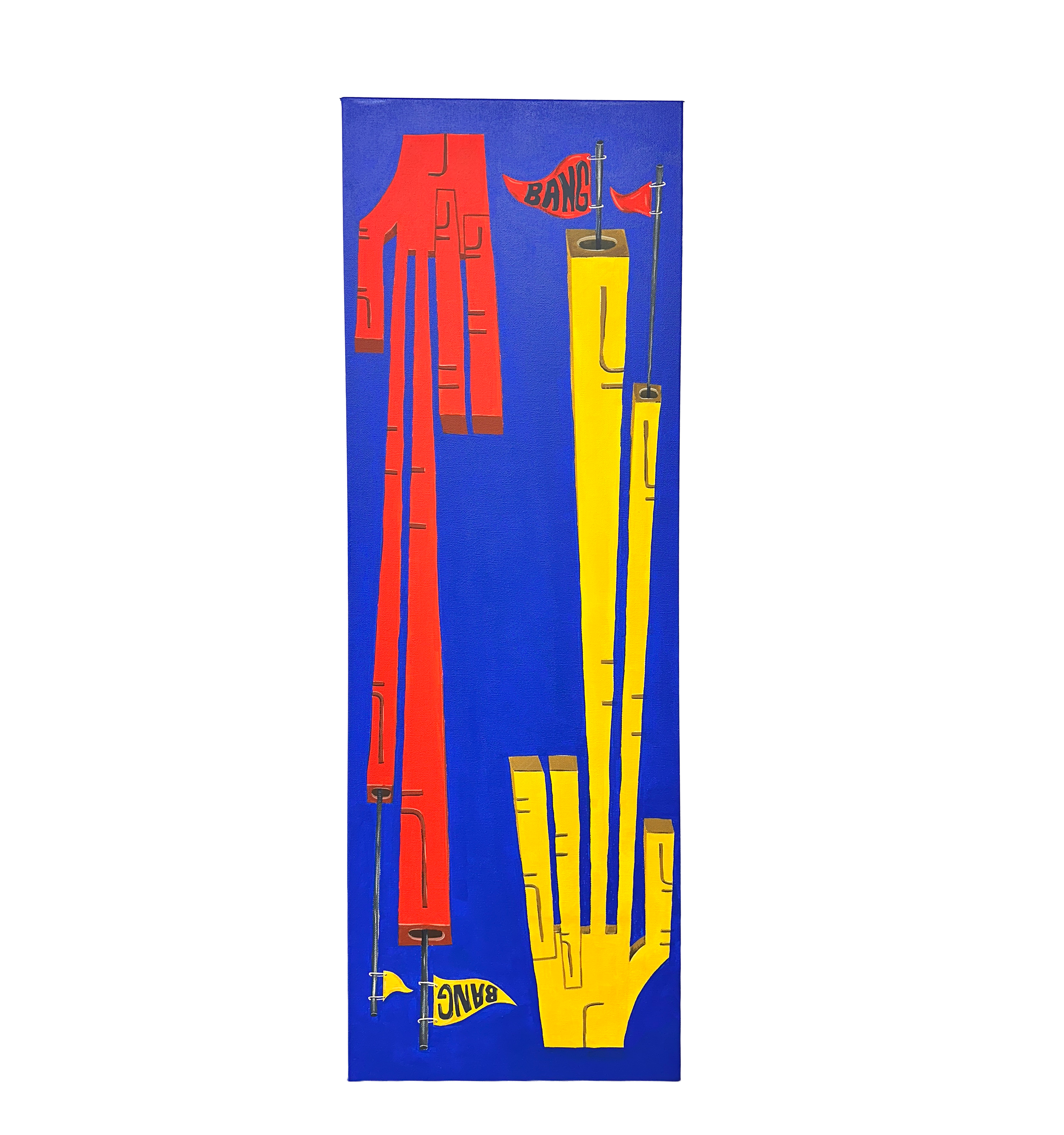 Finger Guns (16" x 36")
