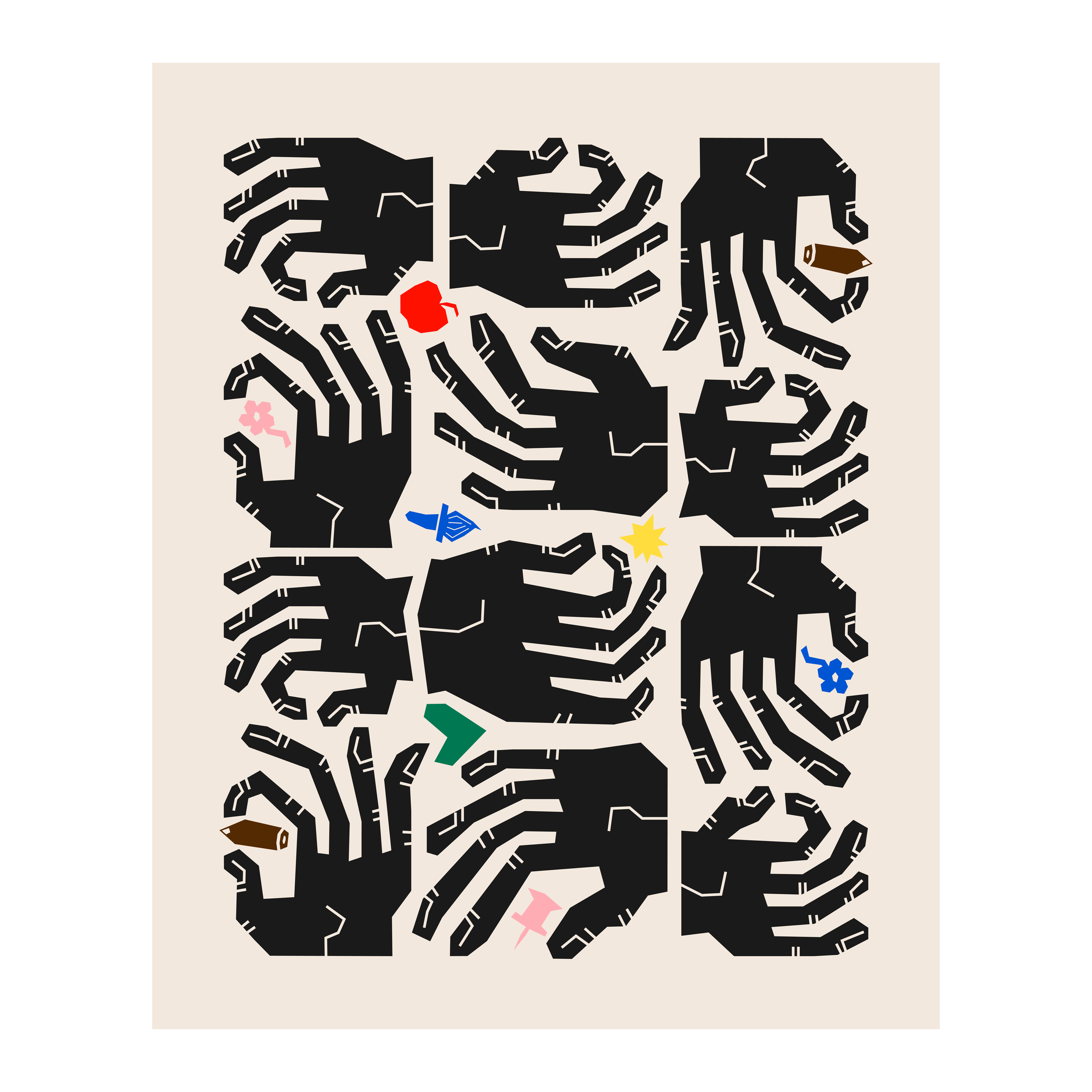Mosaic - Print (11" x 14")