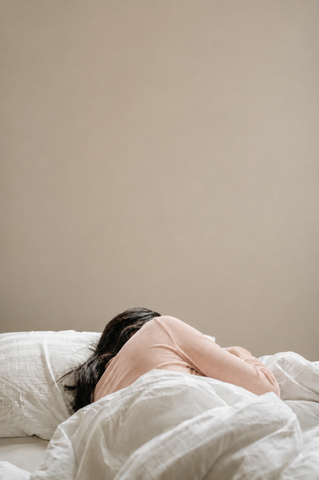 midlife woman sleeping