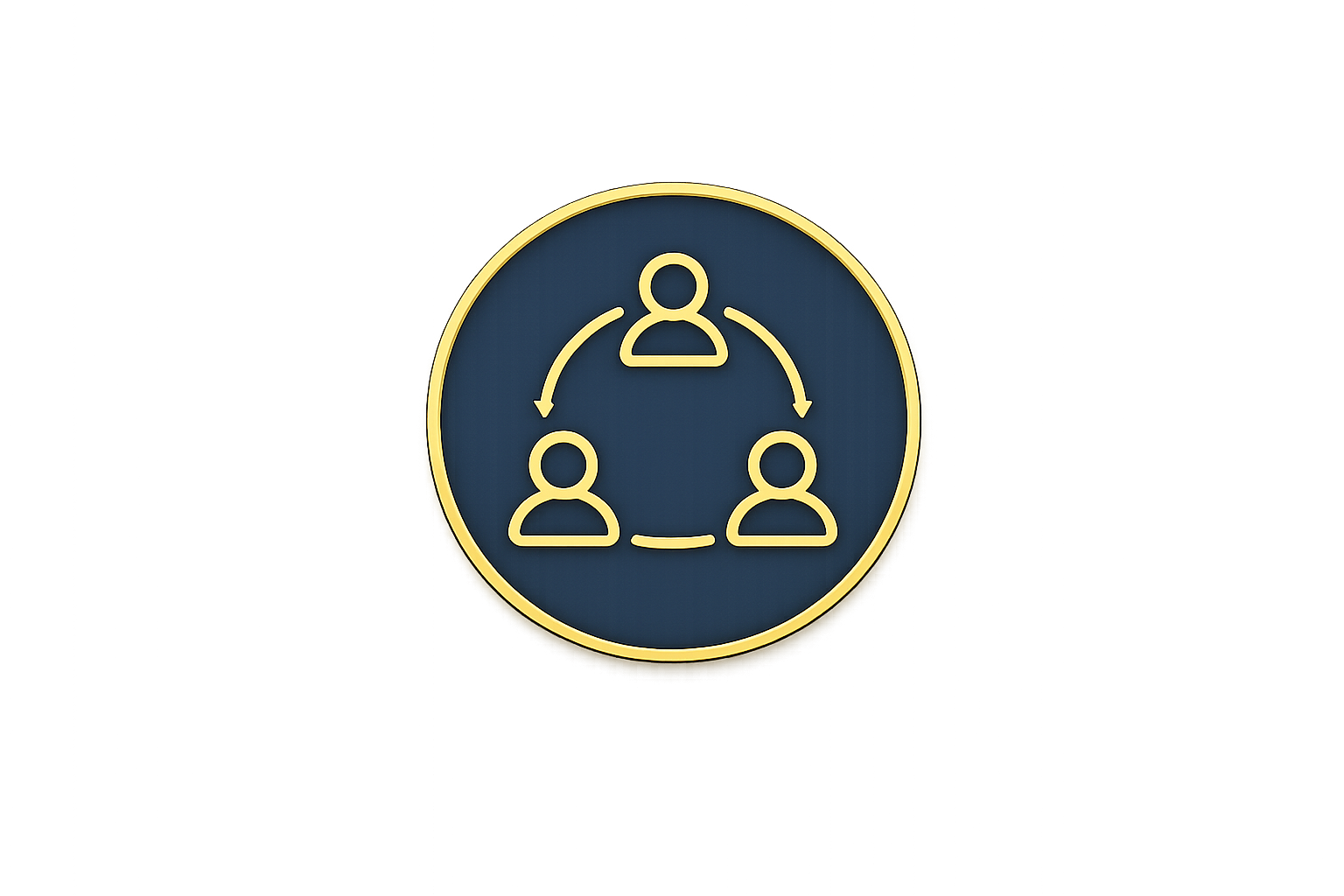 International stakeholder coordination symbol