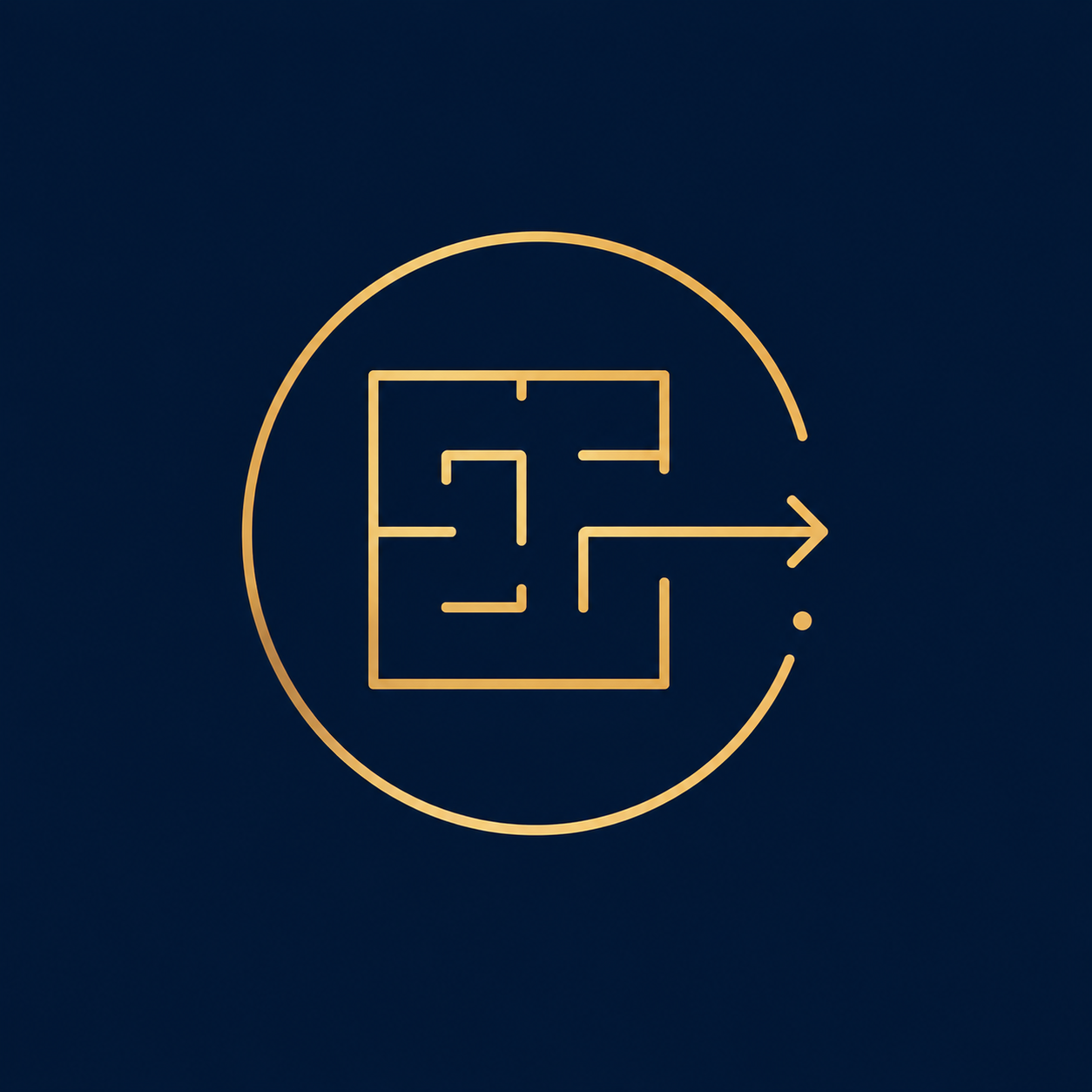 Complexity navigation and coordination clarity symbol