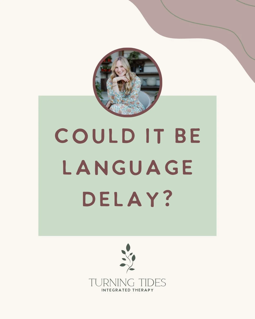 It&rsquo;s so common to hear, &ldquo;Wait and see.&rdquo; 🤍

And sometimes, children truly do catch up on their own. 🌱
But if your child has limited words, struggles to combine words, or gets frustrated trying to communicate, it&rsquo;s okay to ask